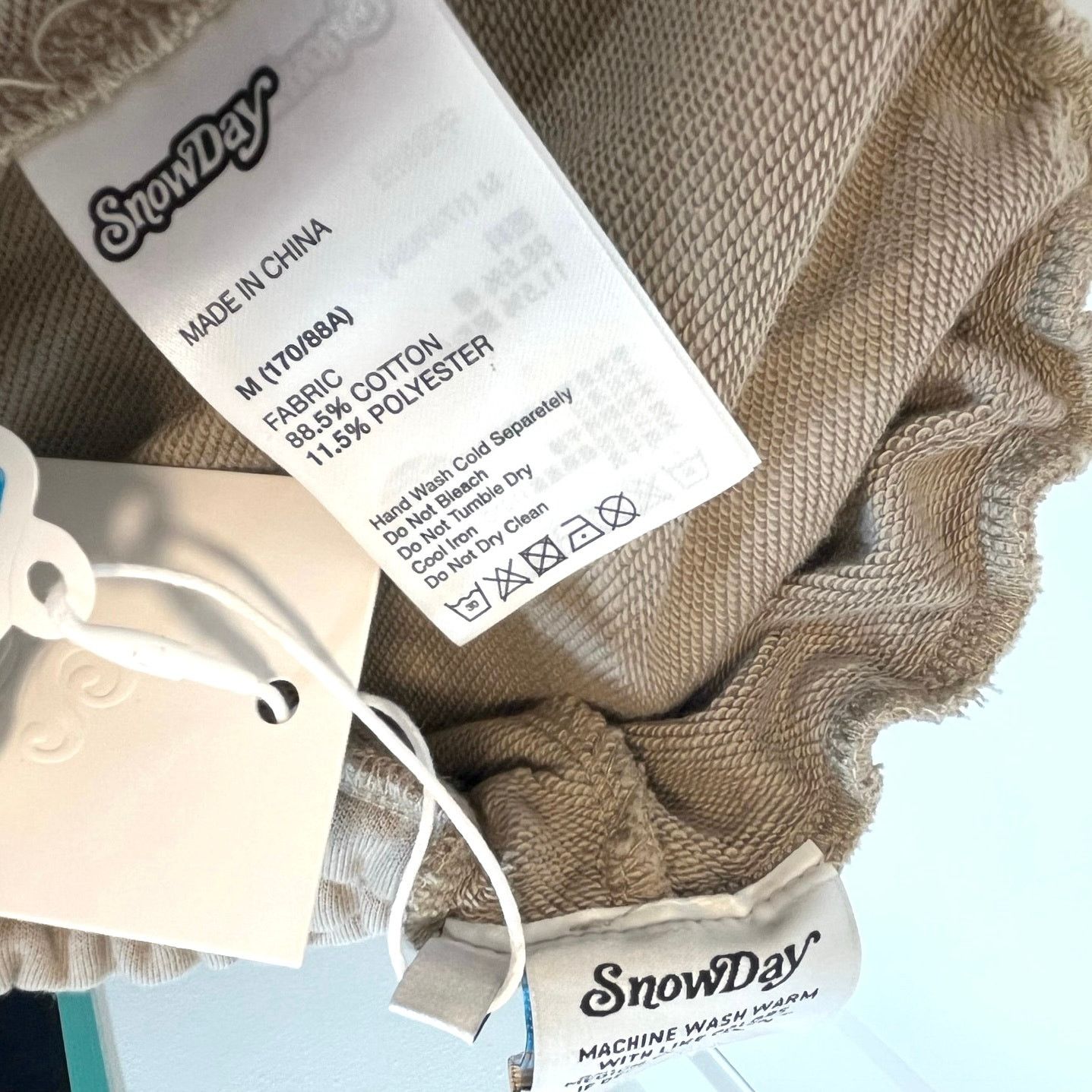 Snowday •NWT• Snowday Worldwide Tan Sweatpants • Mens Medium Size US 32 / EU 48 - 8 Thumbnail