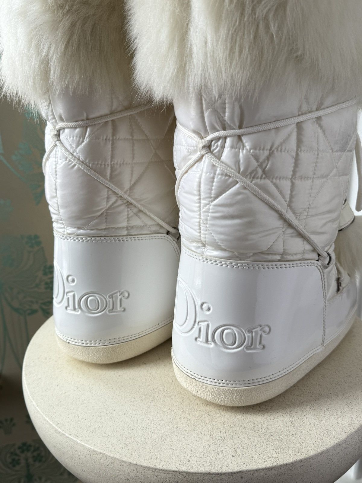 Dior DIOR Moon Boots Fur Snow White by John Galliano Size: 35-37 Size US 6 / IT 36 - 7 Thumbnail