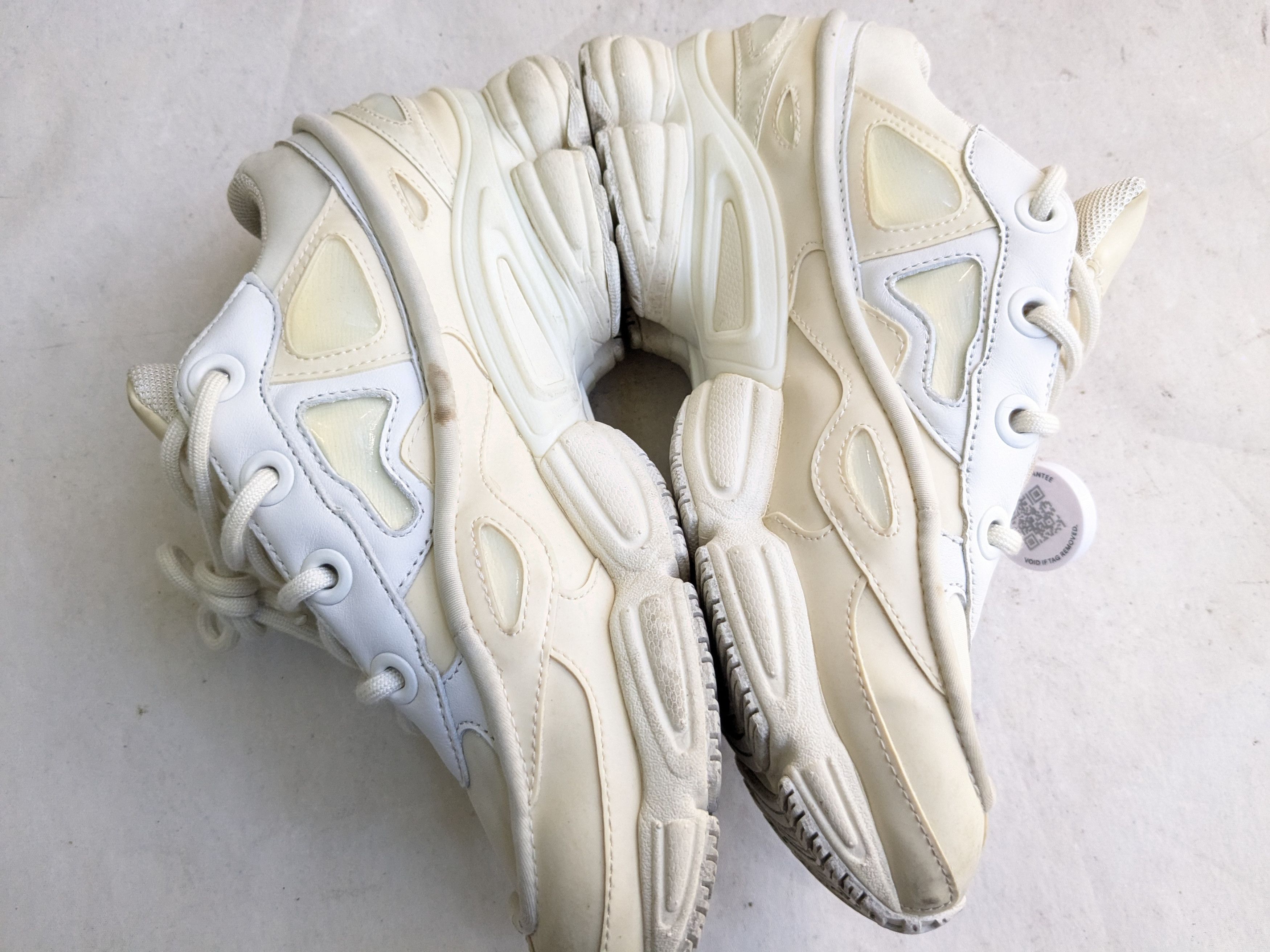 Adidas × Raf Simons Adidas x Raf Simons Ozweego Bunny 7.5 White Size US 7.5 / EU 40-41 - 11 Thumbnail