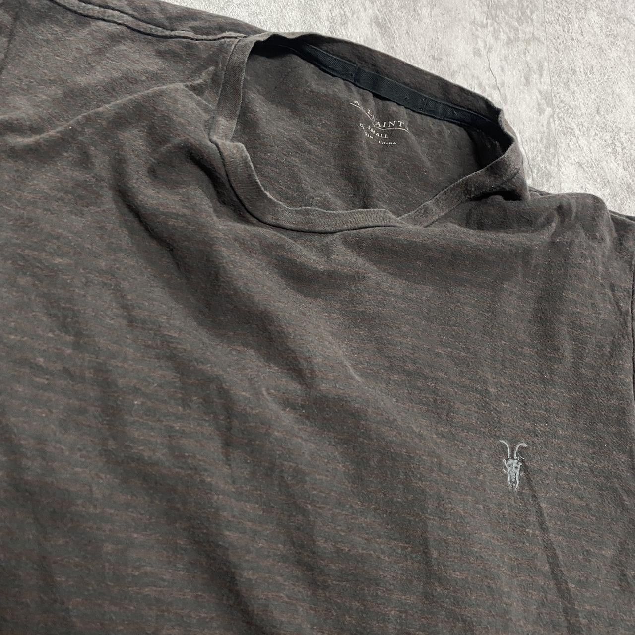 Allsaints AllSaints black Brown cotton t-shirt #minimalist Size US S / EU 44-46 / 1 - 3 Thumbnail
