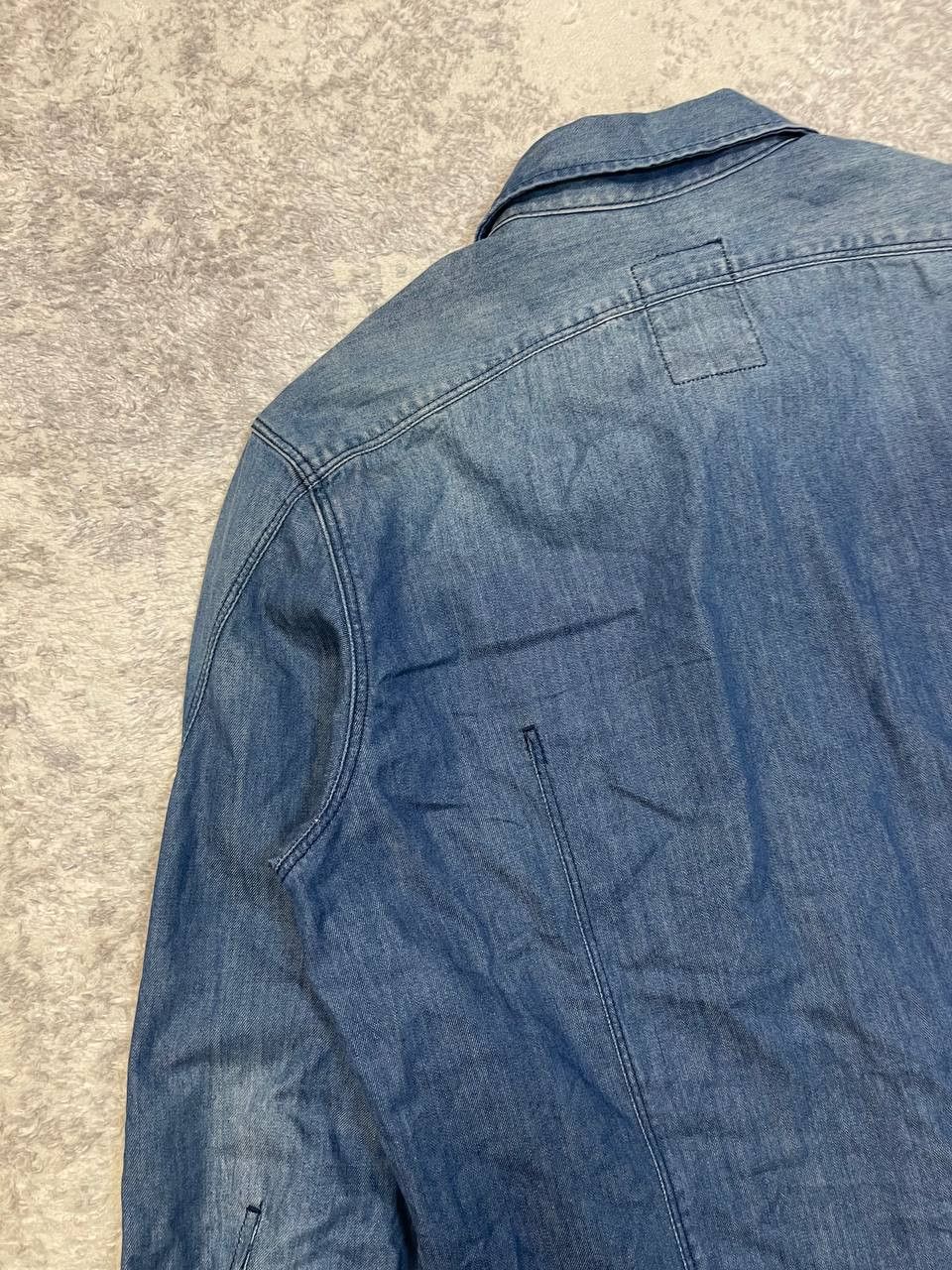 G-Star G-STAR Uomo ARC 3D Denim Camicia Casual A Maniche Lunghe L Size US L / EU 52-54 / 3 - 6 Thumbnail