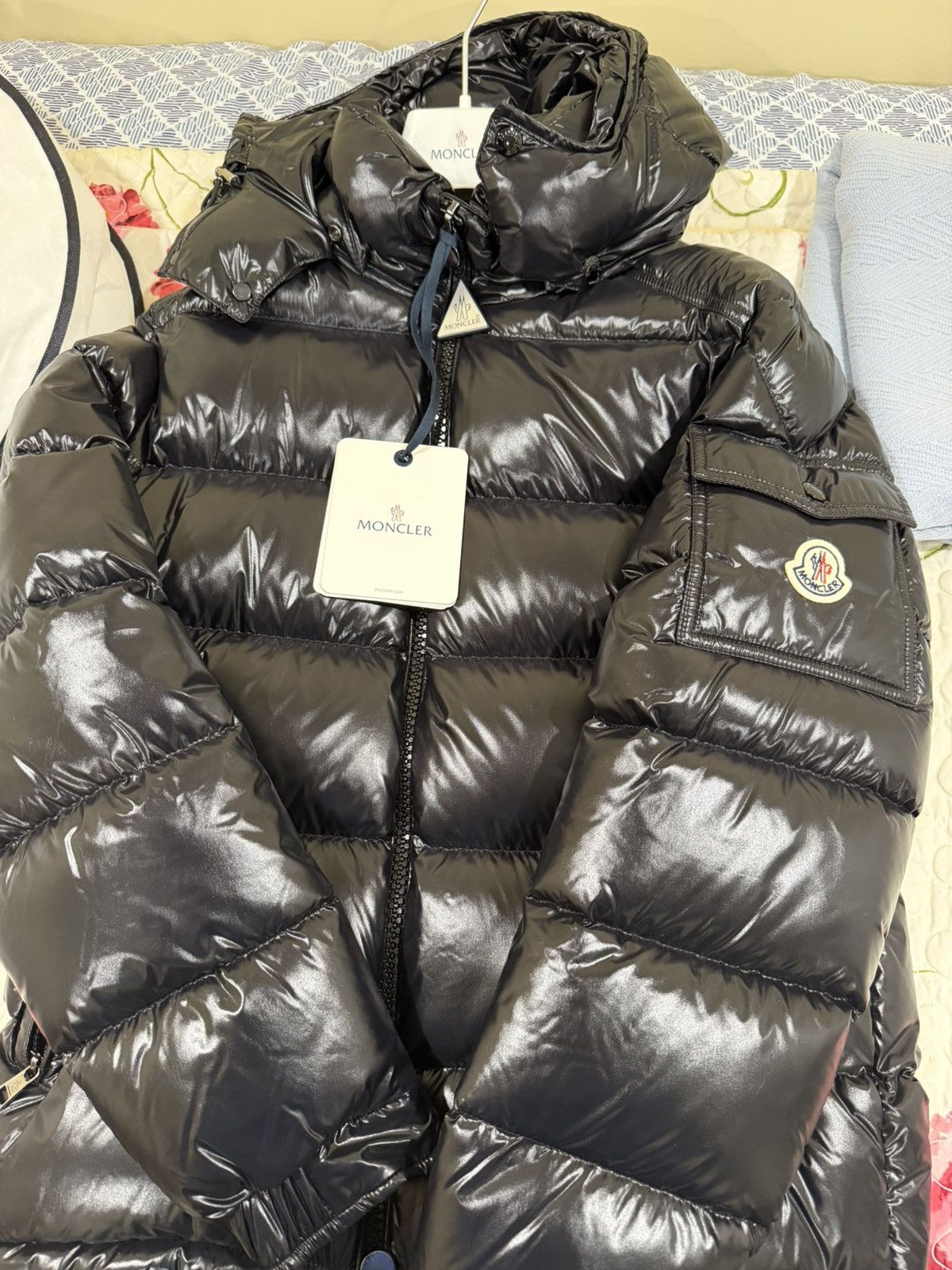 Moncler Black Maya Moncler jacket Size US S / EU 44-46 / 1 - 2 Thumbnail