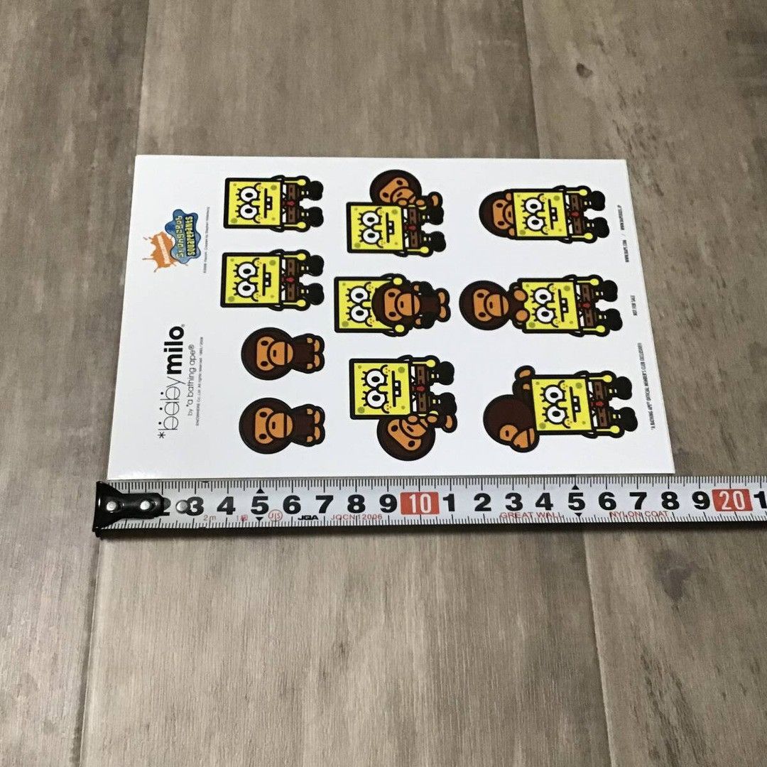Bape BAPE × SpongeBob & Milo Stickers a bathing ape Size ONE SIZE - 2 Thumbnail