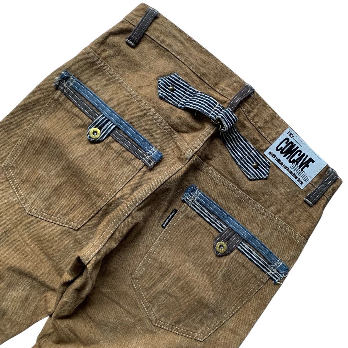 14th Addiction Vintage concave buckle back denim pants Size US 30 / EU 46 - 3 Thumbnail