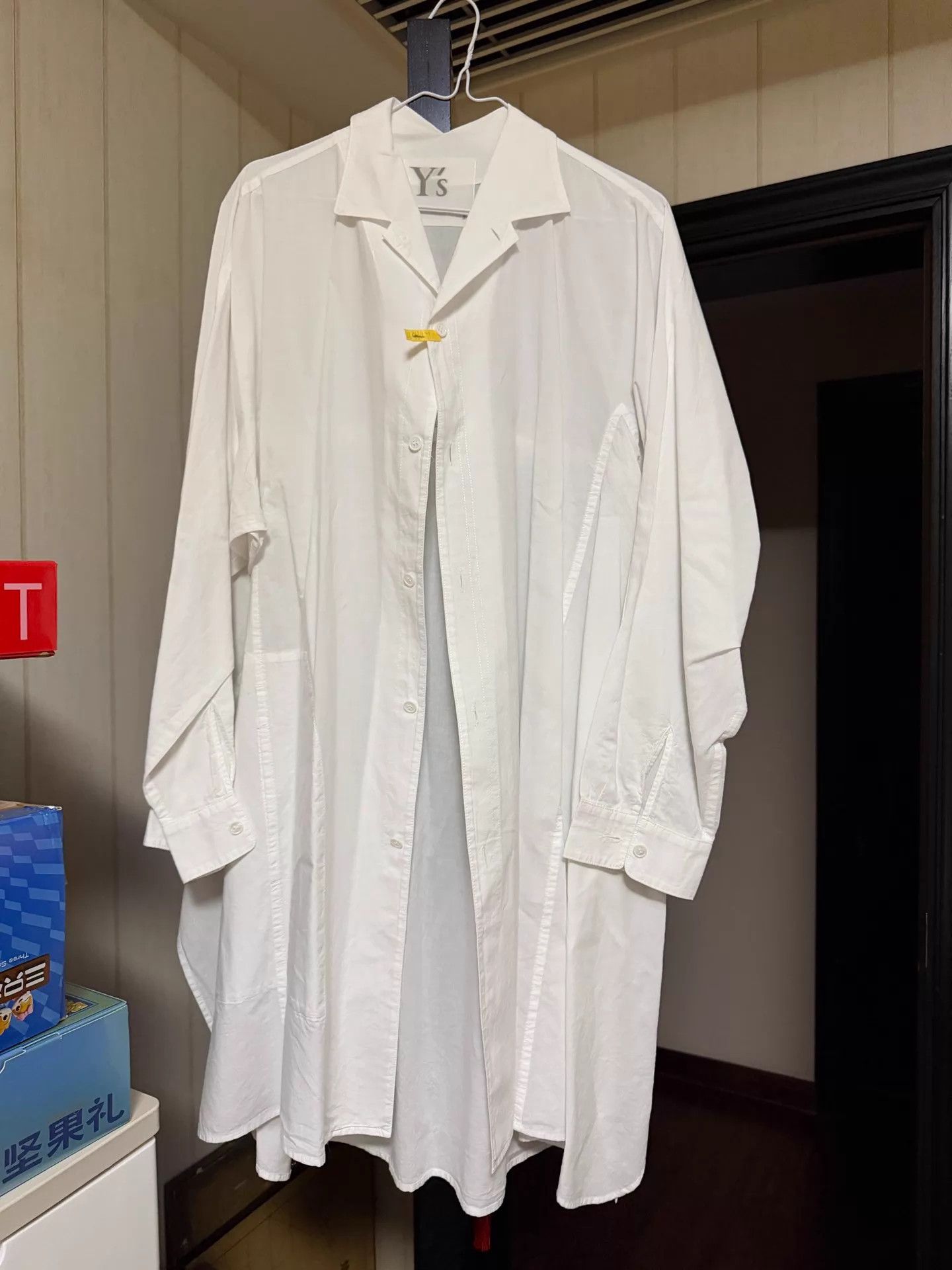 Y's Y's women's lightweight long shirt jacket size 2 Size XS / US 0-2 / IT 36-38 - 1 Thumbnail