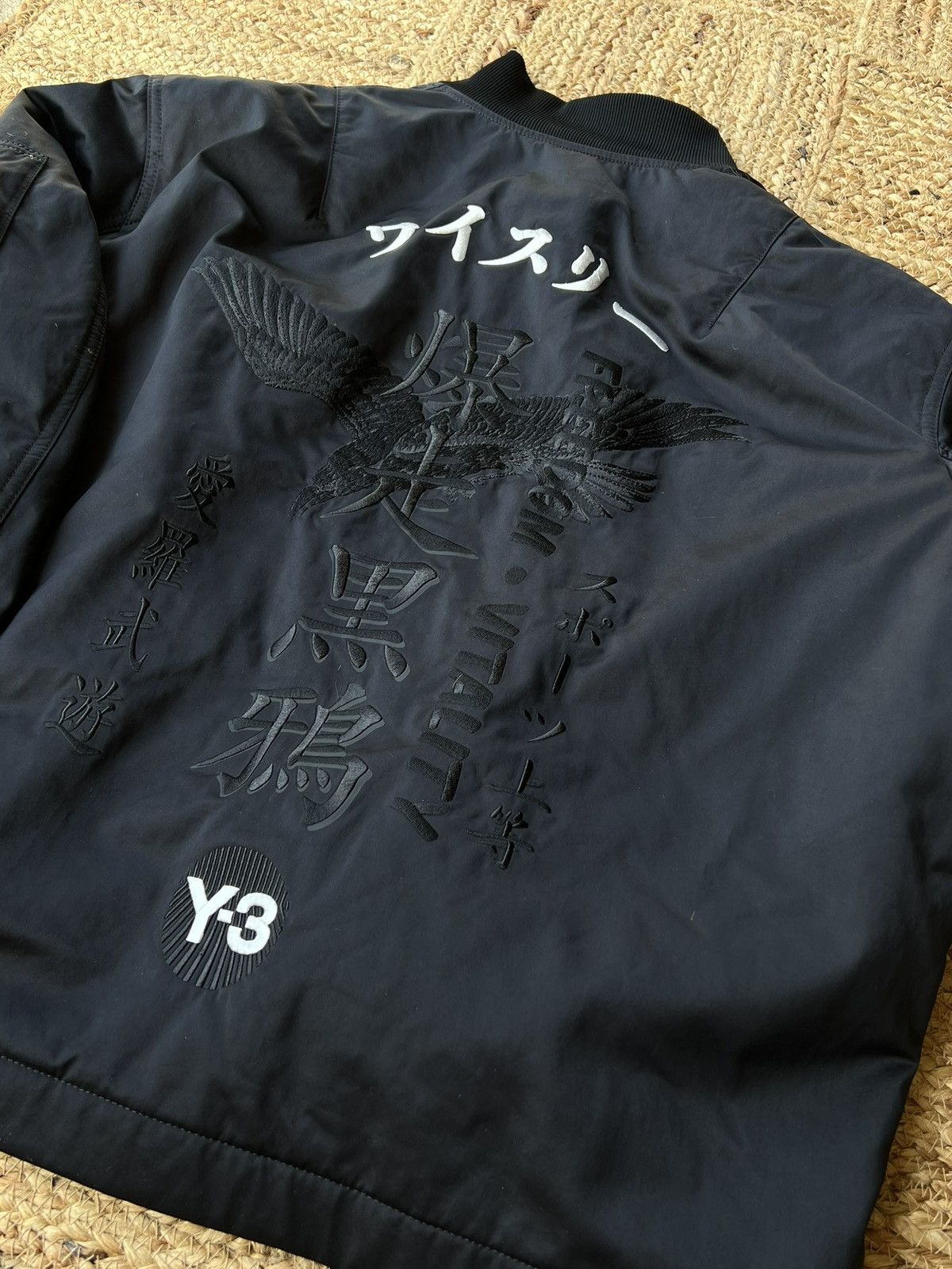 Adidas × Y-3 Y-3 Craft Graphic Bomber Jacket SS20 Size US M / EU 48-50 / 2 - 2 Thumbnail