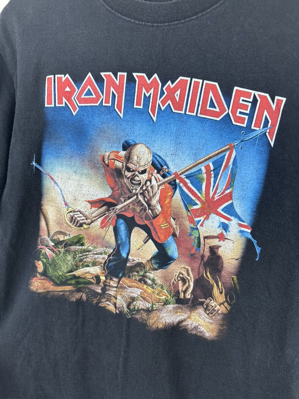Vintage Vintage Iron Maiden Band Tees T shirt rare Size US M / EU 48-50 / 2 - 3 Thumbnail