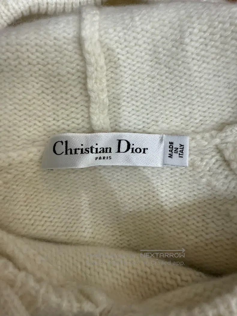 Dior Dior Lucky Number 8 Hooded Knitwear sweater Size XXS / US 00 / IT 34 - 4 Thumbnail