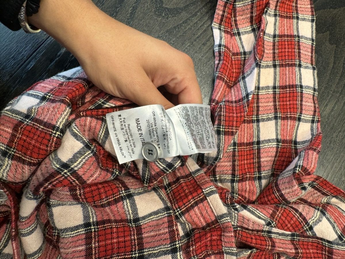 Off-White Red Flannel Size US XS / EU 42 / 0 - 4 Thumbnail
