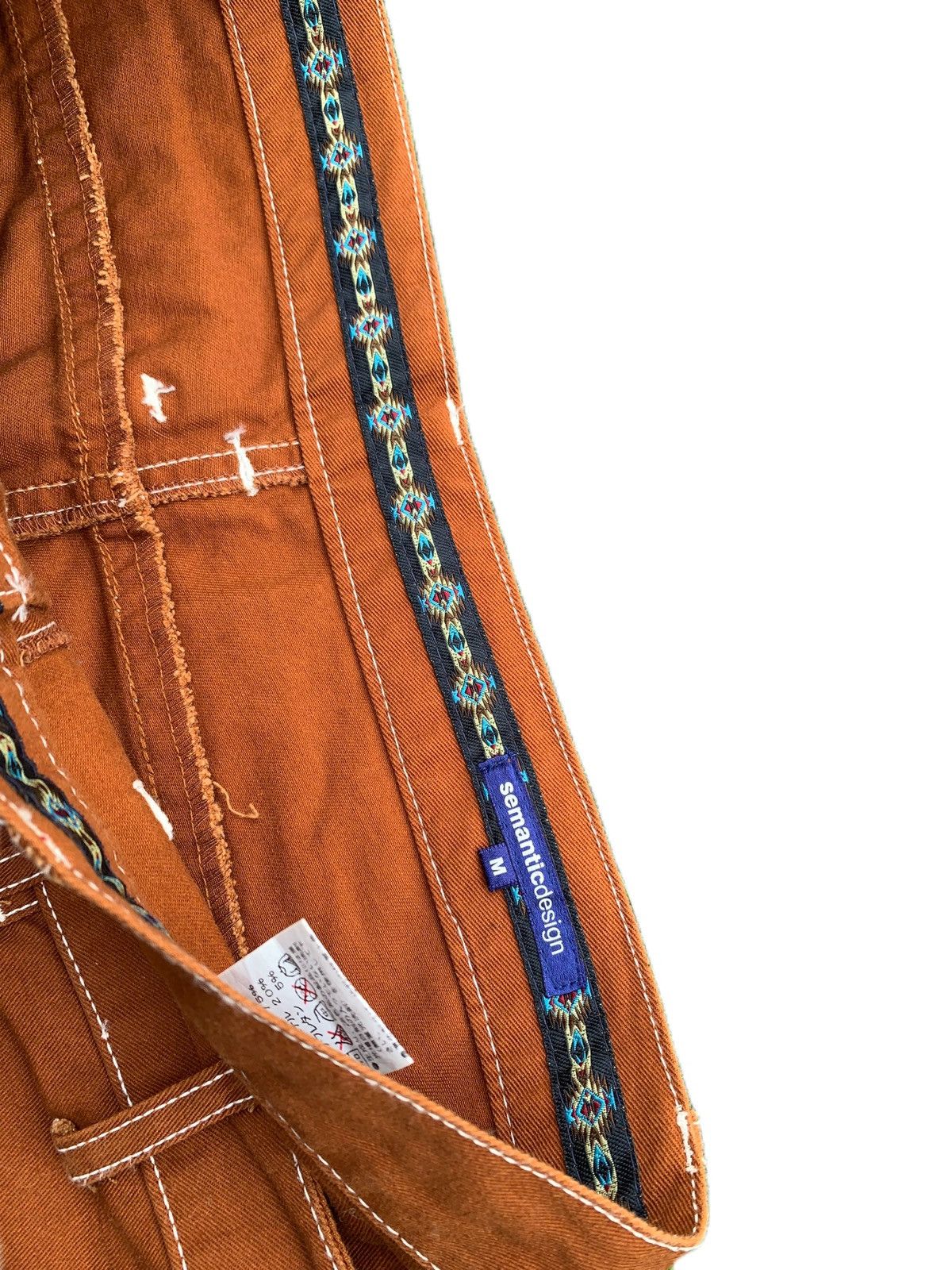 semanticdesign Rarely Semantic Design Zipper pants punk Size US 31 - 4 Thumbnail
