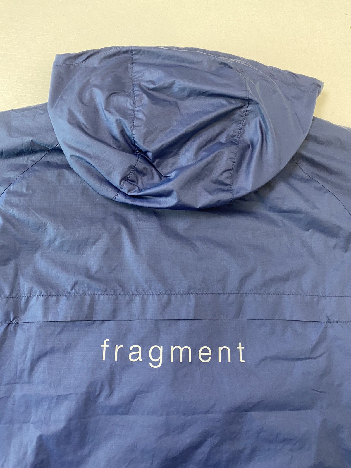 Nike DESCRIPTION Nike x Fragment windbreaker, size XL, blue used Size US XL / EU 56 / 4 - 13 Thumbnail