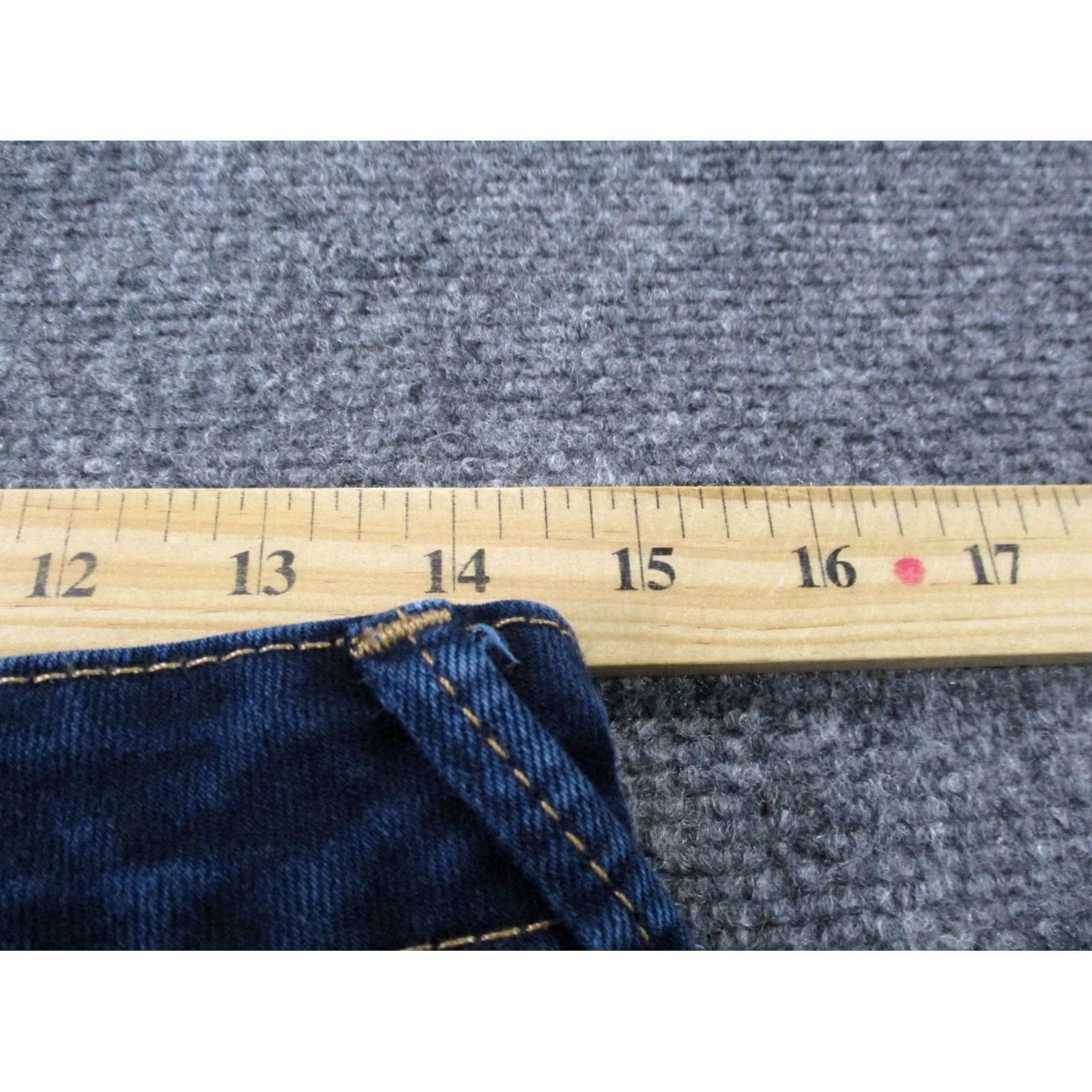True Religion True Religion Jeans Womens 31 Blue Denim Jennie High Rise Skinny USA Made Jeans Women 31 Blue Denim USA 90s Size 29" - 6 Thumbnail
