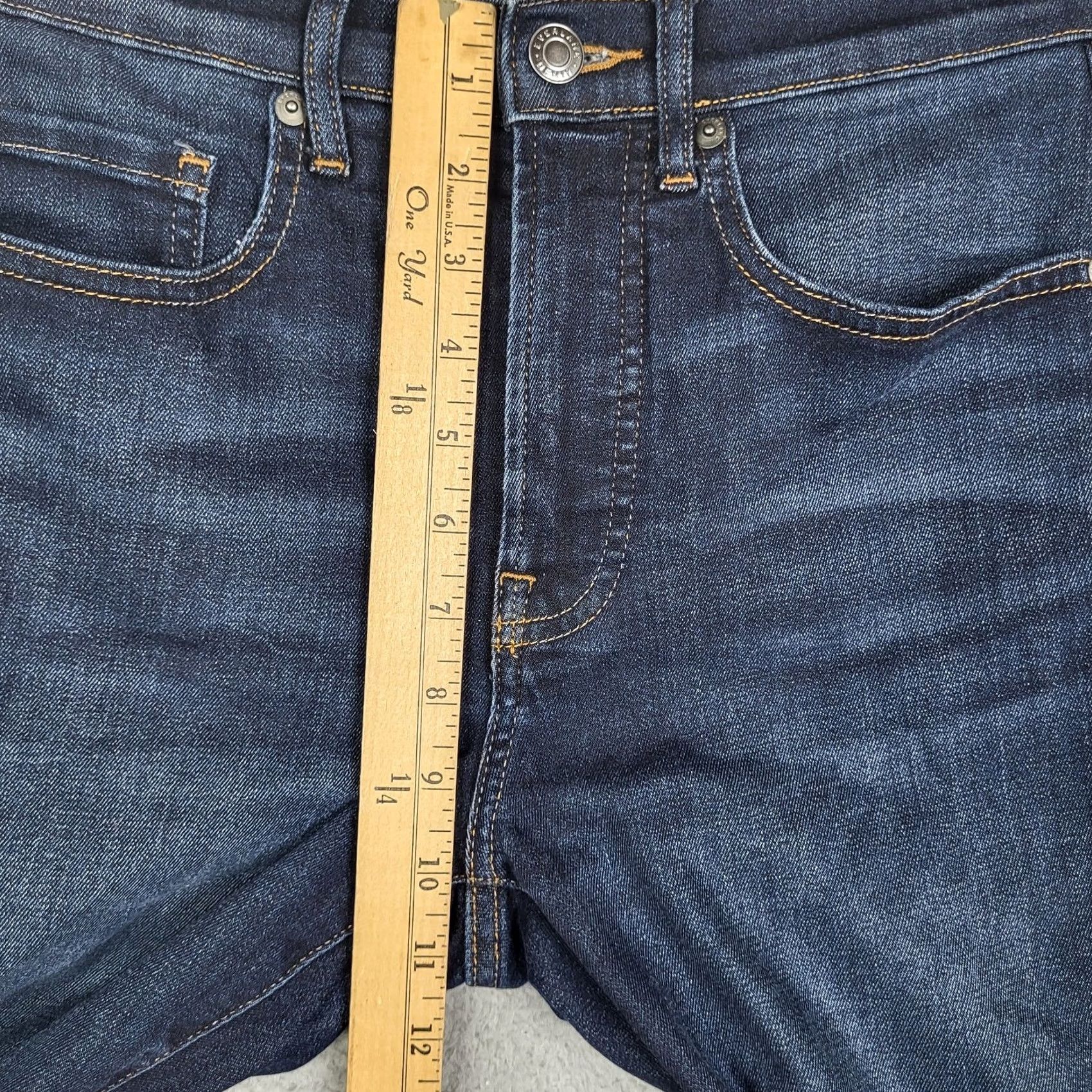 Everlane Everlane Jeans The High Rise Skinny Jean Ankle blue Size 26 Denim Cotton/spandex Regular Dark blue Womens Boys? Size 26" / US 2 / IT 38 - 5 Thumbnail