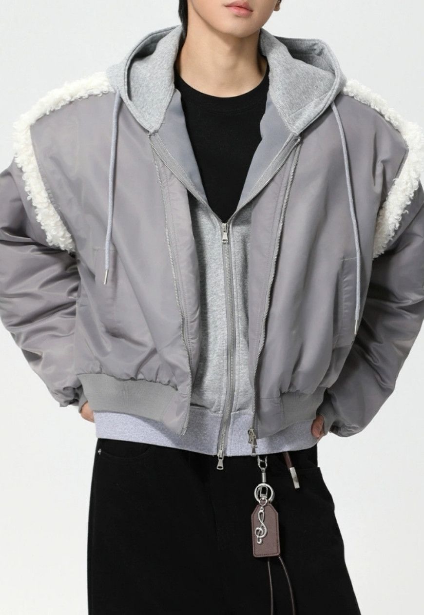 Other Men’s Raw-edged baseball jacket Size US M / EU 48-50 / 2 - 1 Thumbnail
