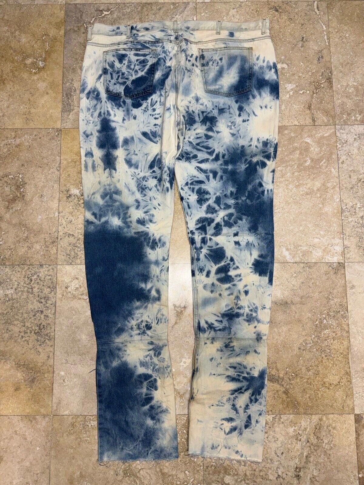 Rock Revival Jeans Men's Size 48 Tie Dye Stretch Stacked Jeans Size US 32 / EU 48 - 6 Thumbnail