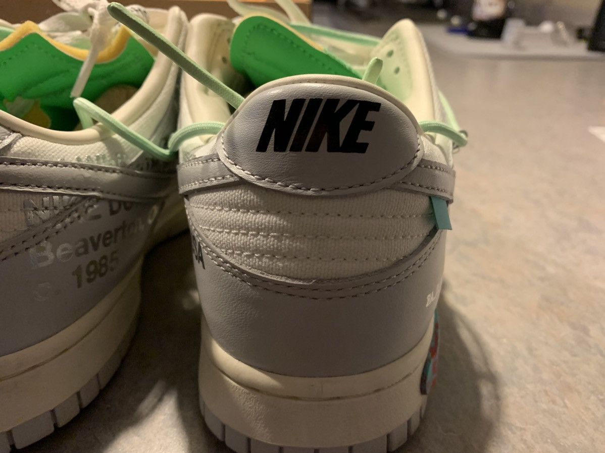 Nike × Off-White Off White Dunk lot 7 Size US 11 / EU 44 - 6 Thumbnail