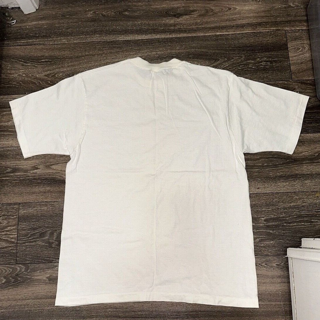 Vintage Vintage Blank Single Stitch Shirt Mens XL White JCPenney Size US XL / EU 56 / 4 - 2 Thumbnail