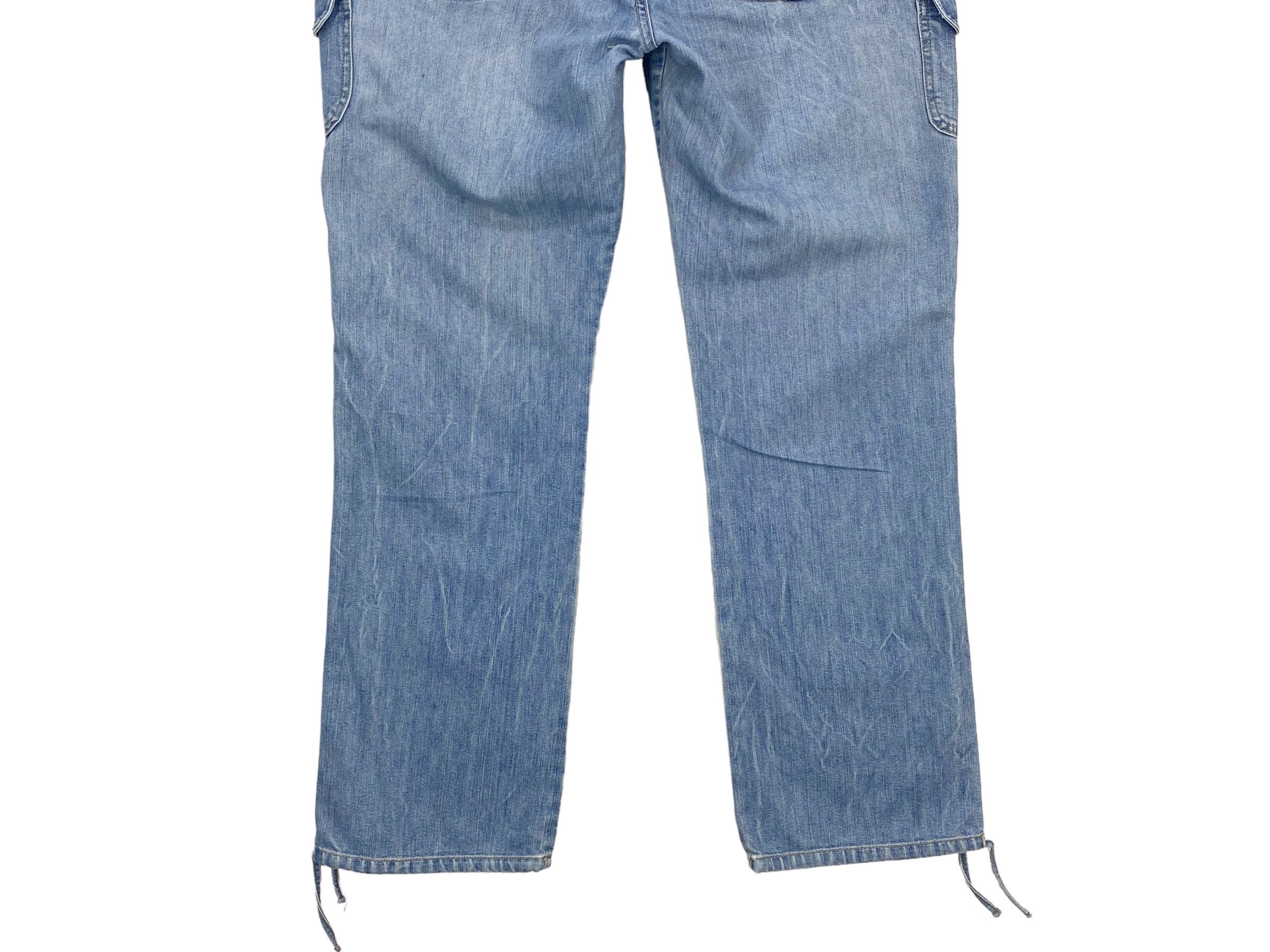 Old Navy Old Navy Cargo Denim Pants Workwear Size US 39 - 6 Thumbnail