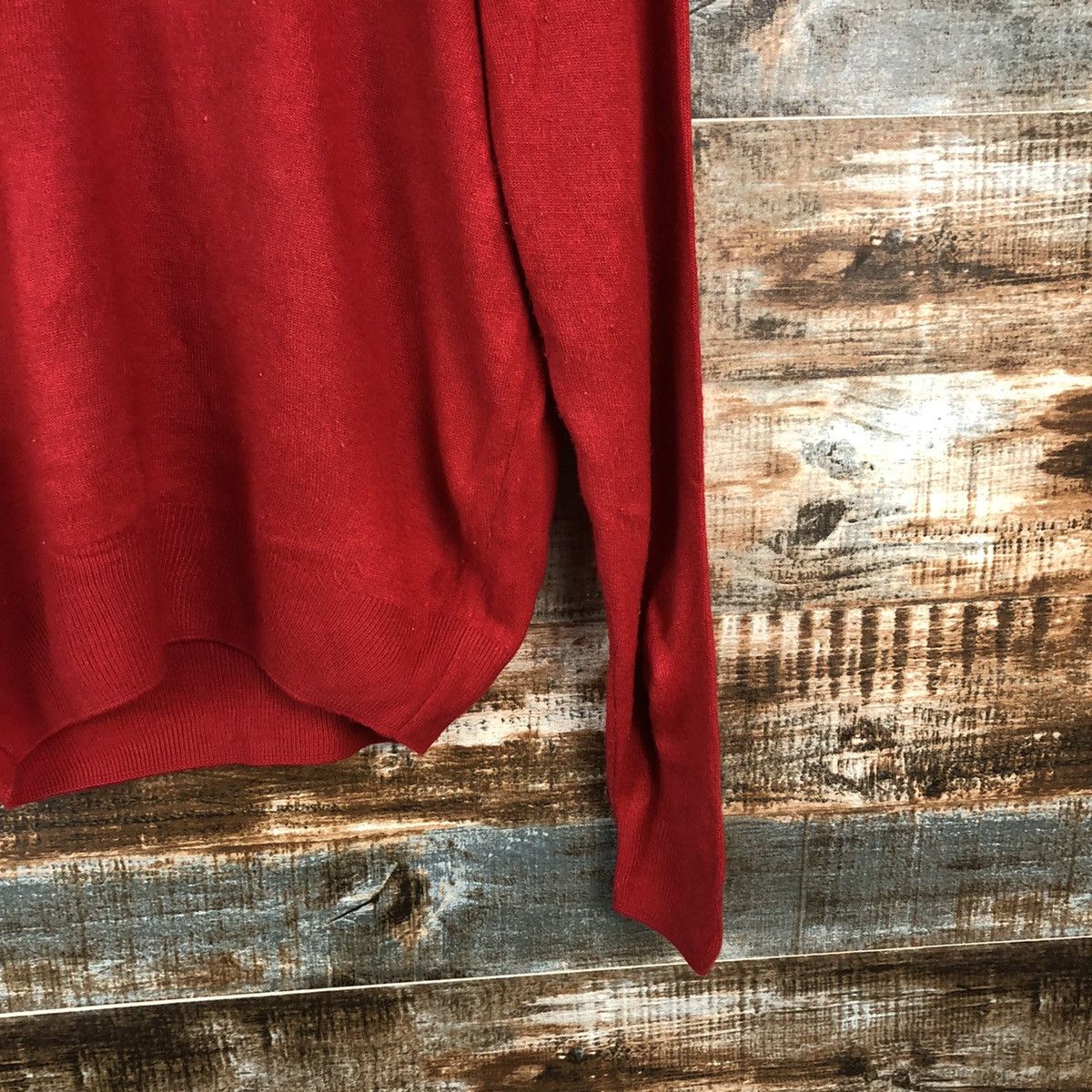 Homespun Knitwear × Japanese Brand Narcissus Red vintage knitwear #A1748 Size M / US 6-8 / IT 42-44 - 8 Thumbnail