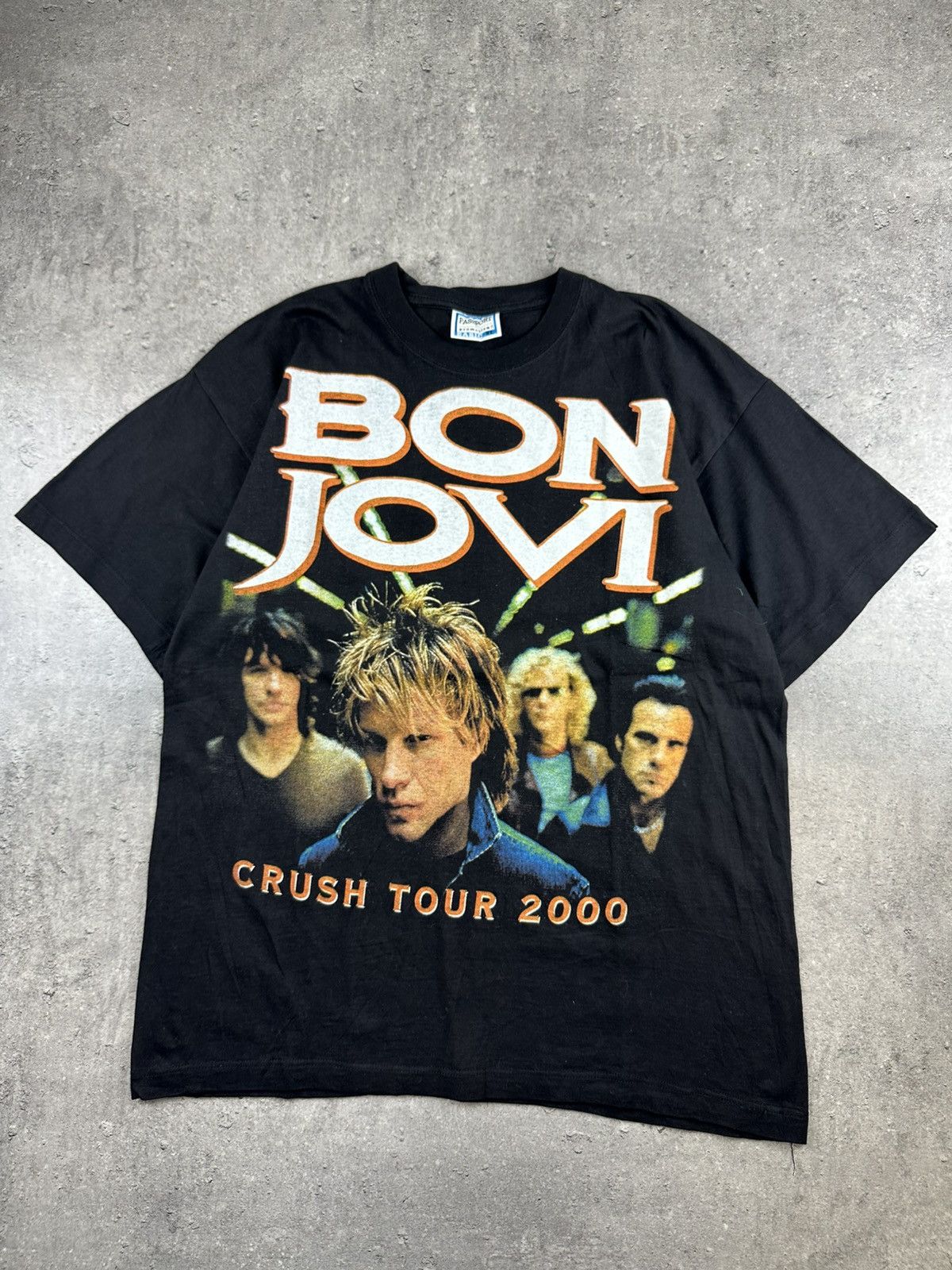 Bon Jovi T-shirt tee Bon Jovi crush tour 1999 vintage merch Size US M / EU 48-50 / 2 - 1 Thumbnail