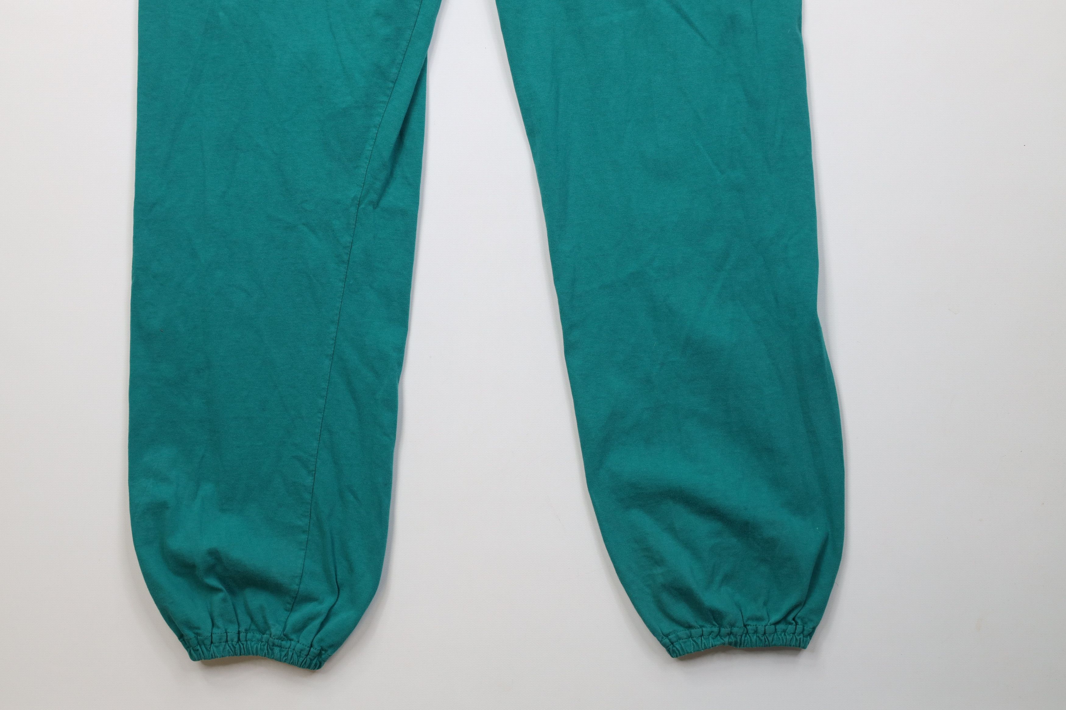 Russell Athletic Vintage 90s Russell Athletic Joggers Pants Teal Cotton USA Size US 38 / EU 54 - 15 Thumbnail