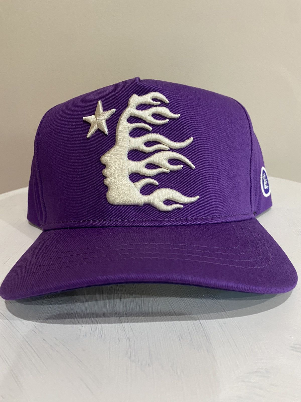 image of Hellstar Snapback in Purple, Men's