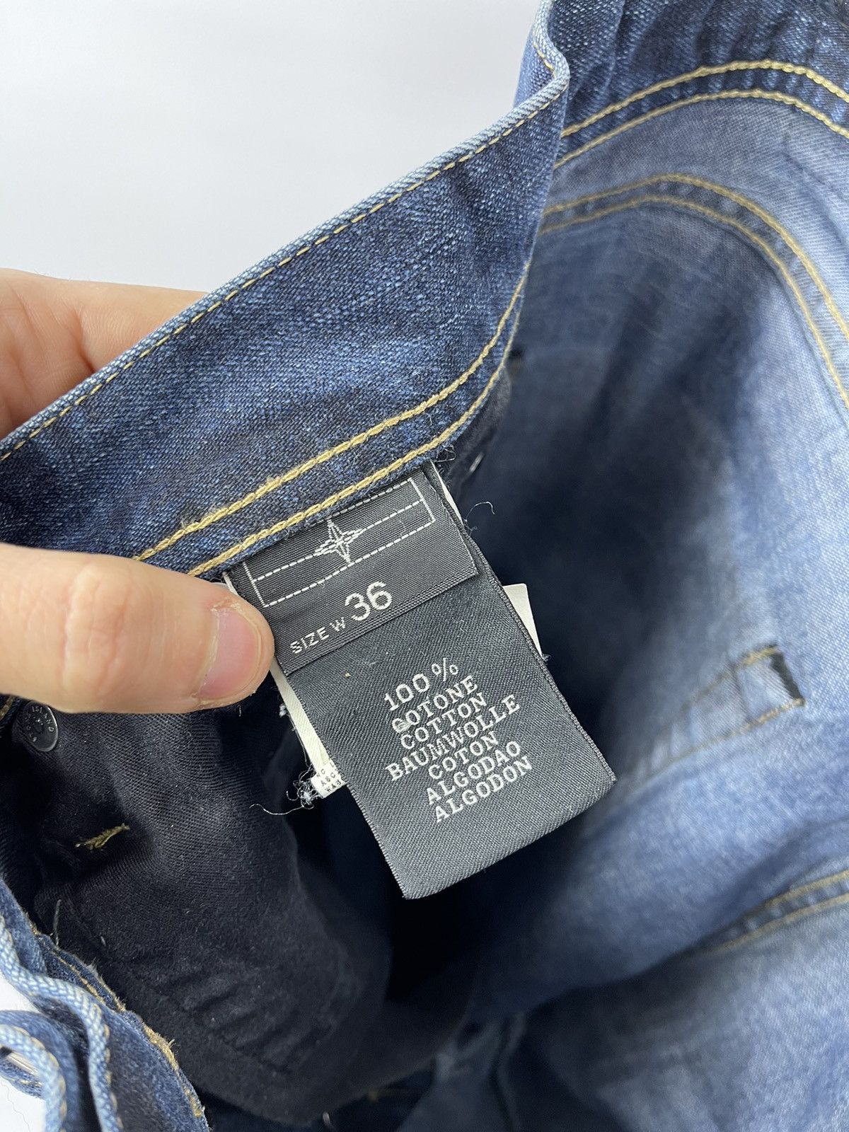 Stone Island Stone Island Denim Jeans Size 36 Vintage Made in Italy Size US 36 / EU 52 - 7 Thumbnail