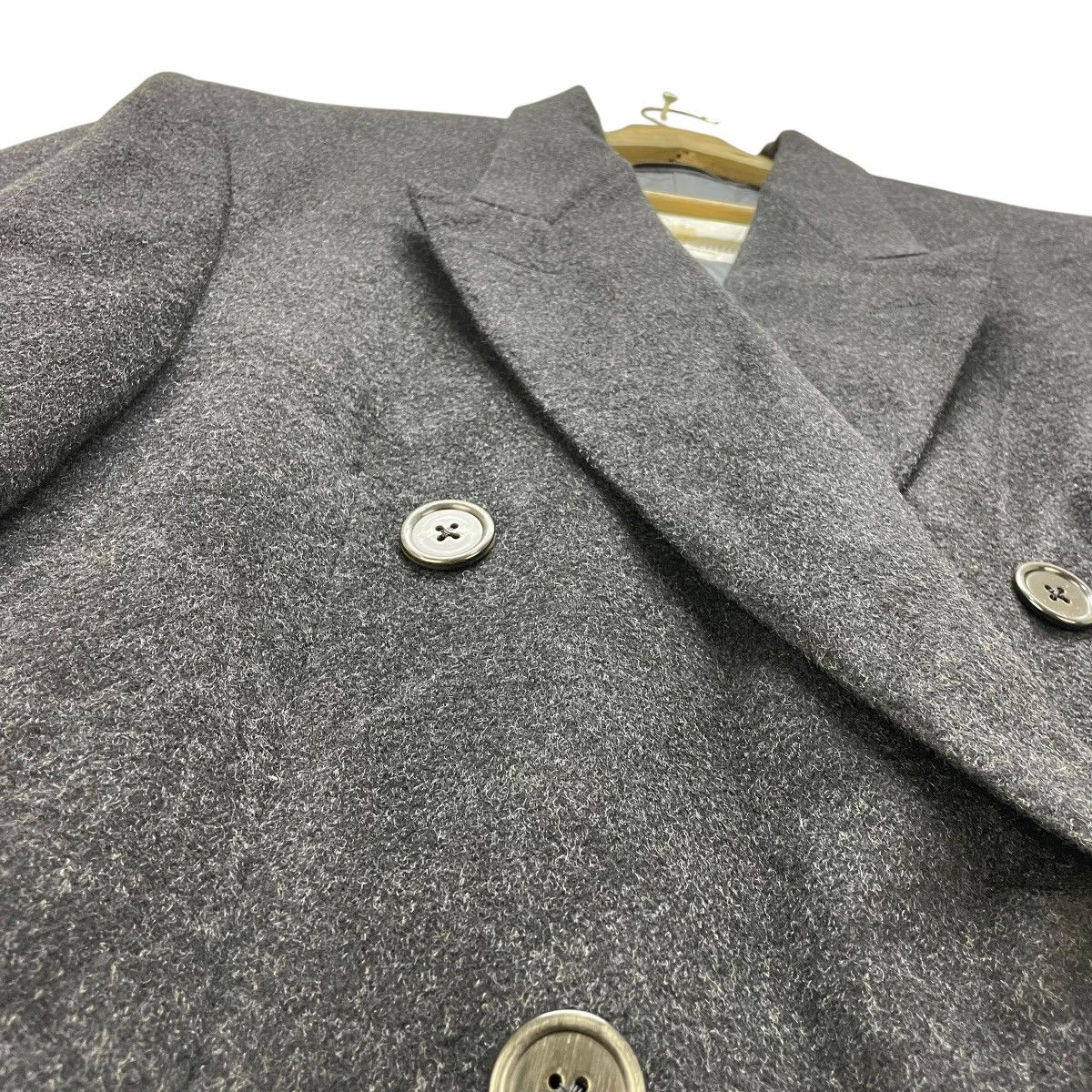 Aquascutum 💥Vintage Aquascutum Unisex Double Breast Long Coat Jacket Size US M / EU 48-50 / 2 - 6 Thumbnail