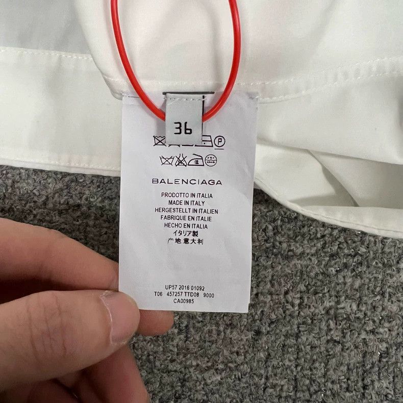 Balenciaga Balenciaga size 36 Oversize Shirt 2502-Nextarrow Size US M / EU 48-50 / 2 - 5 Thumbnail