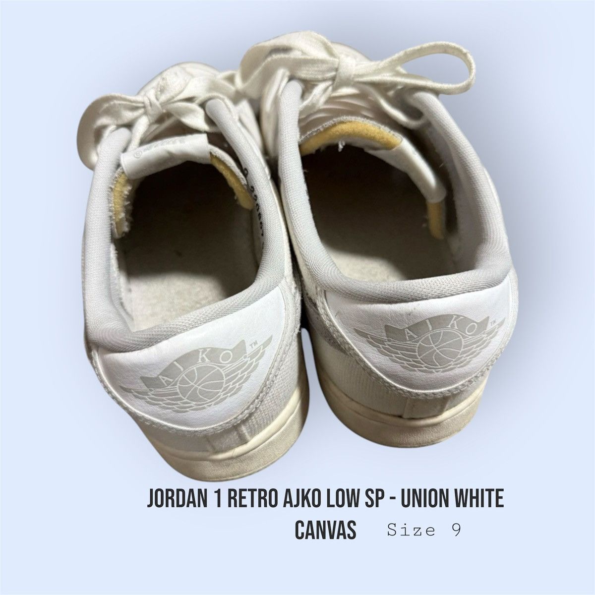 Jordan Brand × Union LA Jordan 1 Retro AJKO Low SP - Union White Canvas Size US 9 / EU 42 - 5 Thumbnail