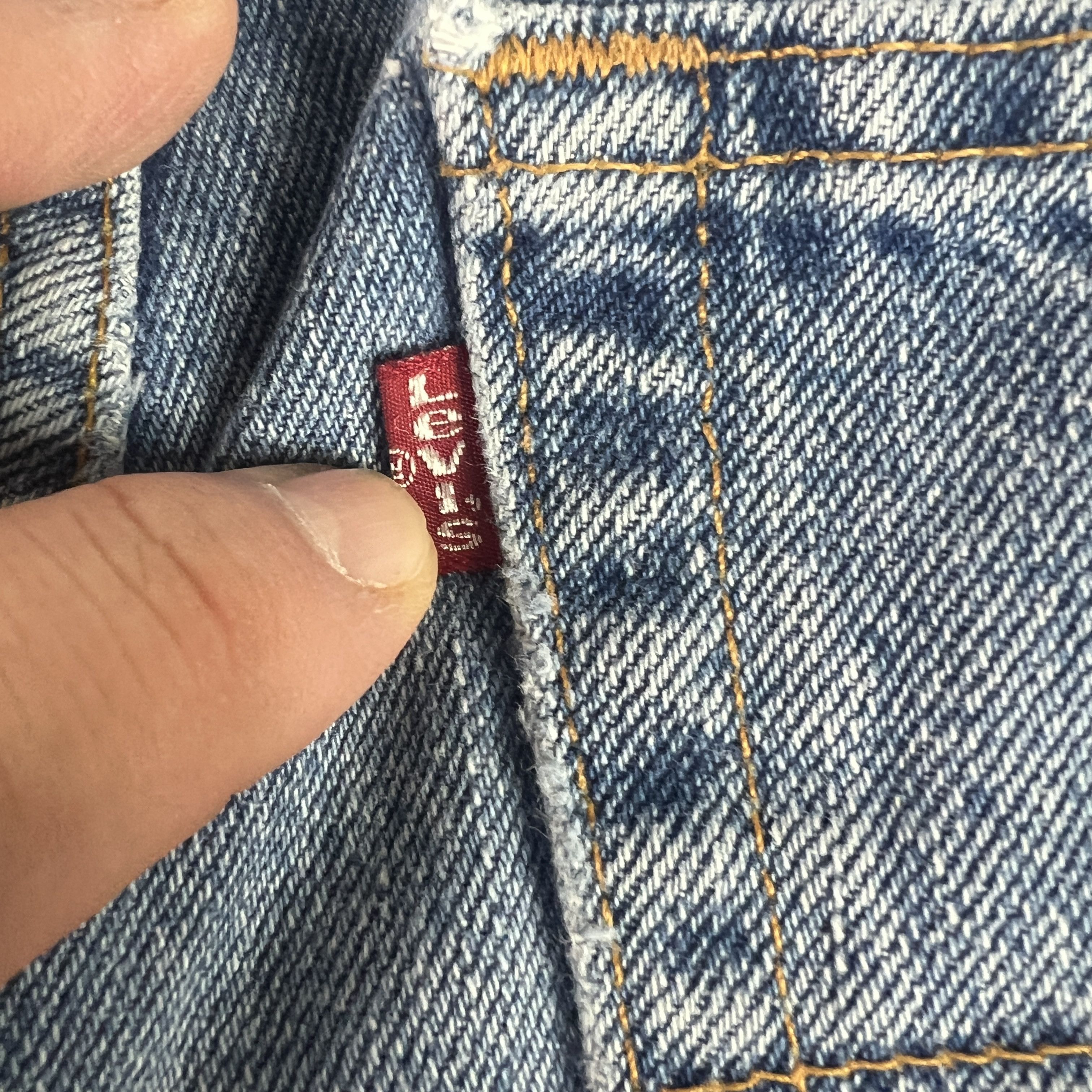 Levi's Y2K Levi's Jean Shorts 560 Loose Faded Thrashed Denim Jorts Size US 36 / EU 52 - 11 Thumbnail