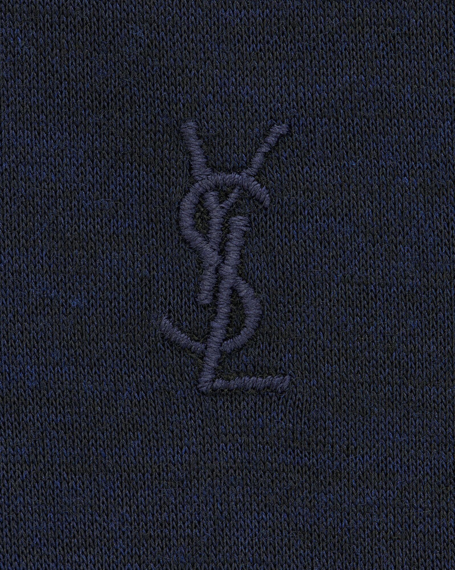 Saint Laurent Paris o1s1wg110625 737953 Cassandre T-Shirt in Wool Silk Jersey Size US S / EU 44-46 / 1 - 3 Thumbnail