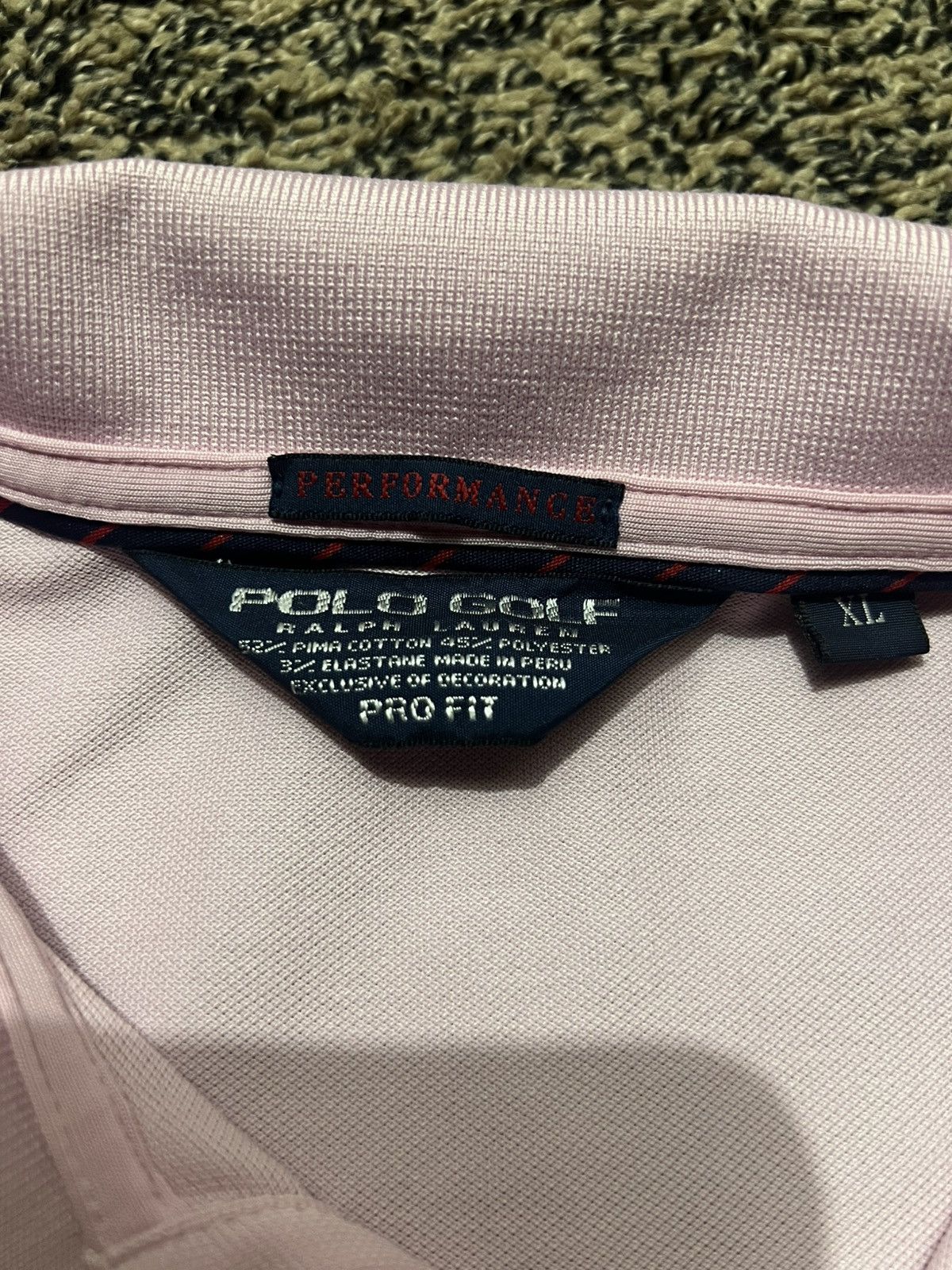 Polo Ralph Lauren Soft pink Polo Golf Ralph Lauren shirt sized large Size US L / EU 52-54 / 3 - 3 Thumbnail