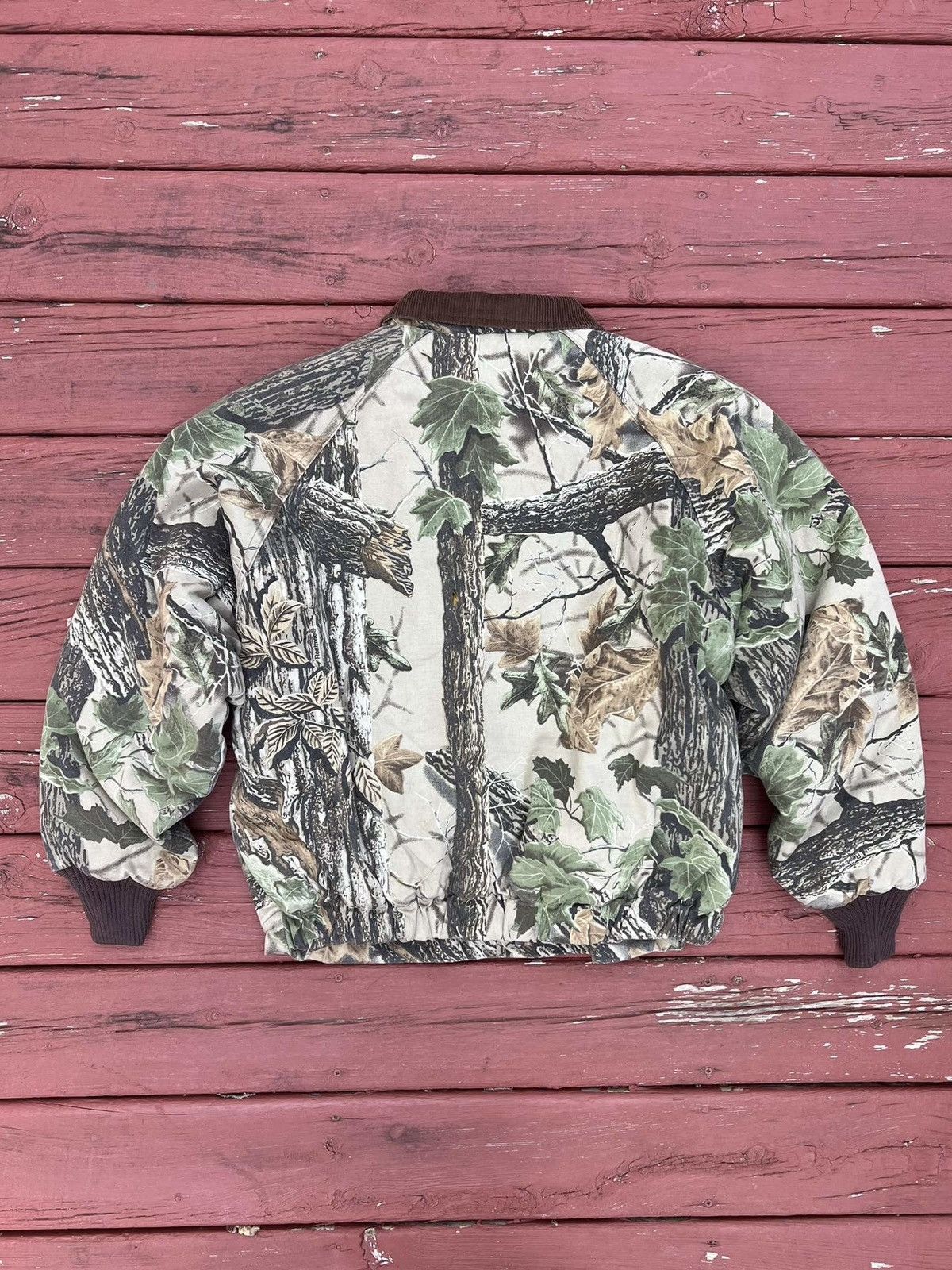 Realtree Real Tree Camo Bomber Jacket Size US XL / EU 56 / 4 - 3 Thumbnail