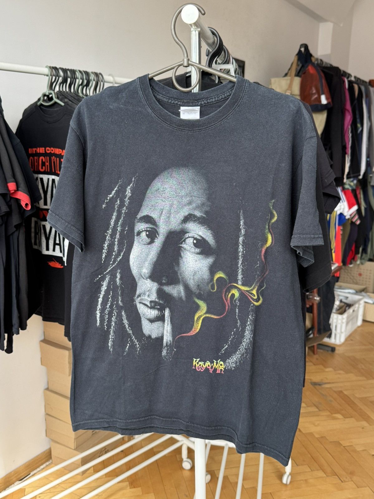 Bob Marley Vintage Bob Marley Kaya Man T-shirt Size US M / EU 48-50 / 2 - 1 Thumbnail