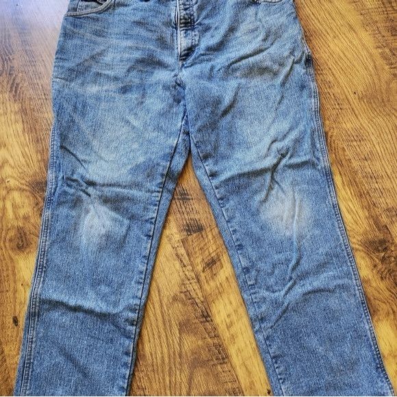 Vintage Lands' End Flannel Lined Sz 36 x 30 Warm Winter Pocketed Jea Size US 36 / EU 52 - 6 Thumbnail