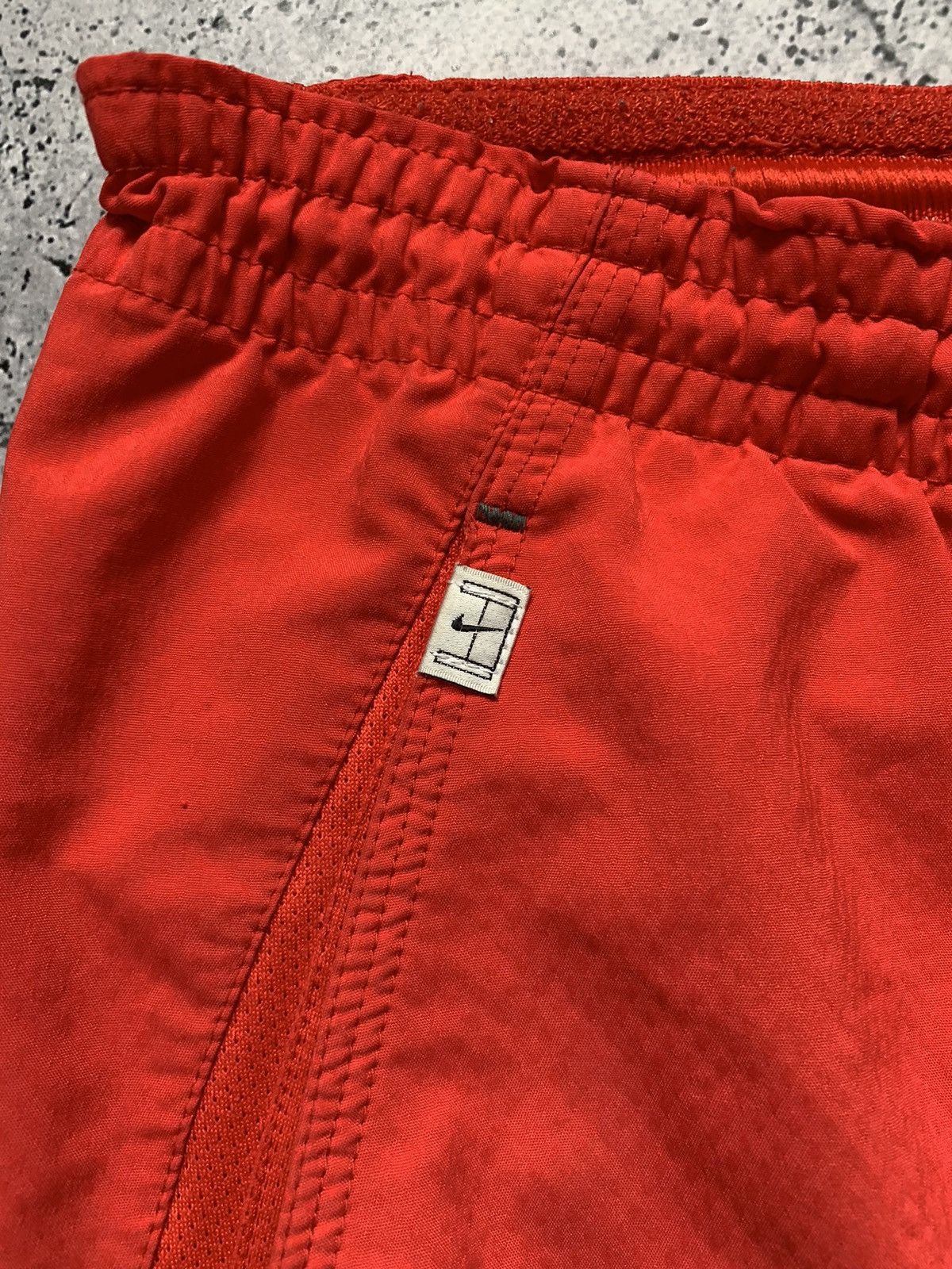 Nike × Vintage Vintage Nike Baggy Shorts Drill Swoosh Y2K USA Size US 33 - 3 Thumbnail