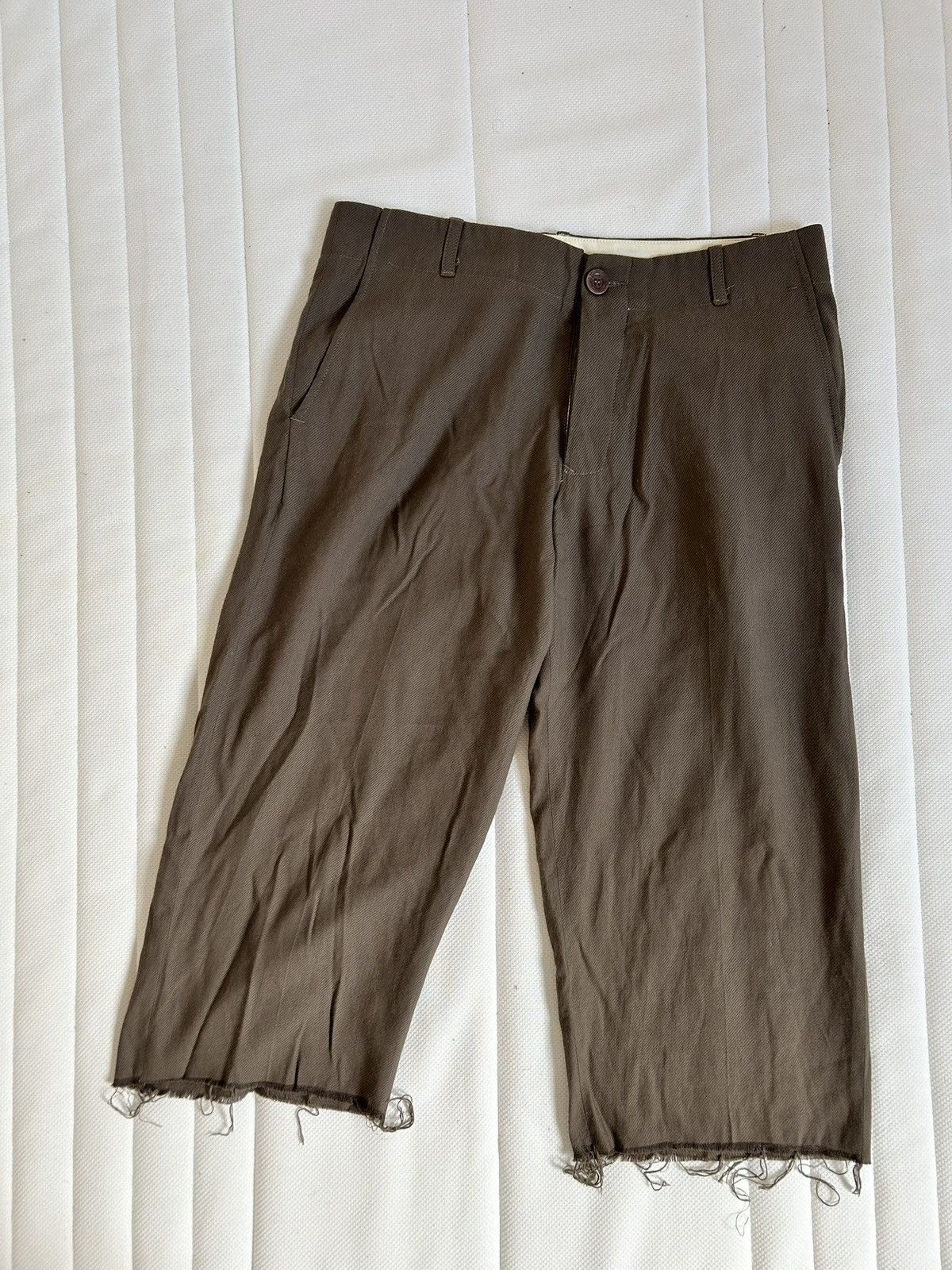 Rick Owens Rick Owens Olmar & Mirta “Dust” Cropped trousers Size 27" / US 4 / IT 40 - 1 Thumbnail