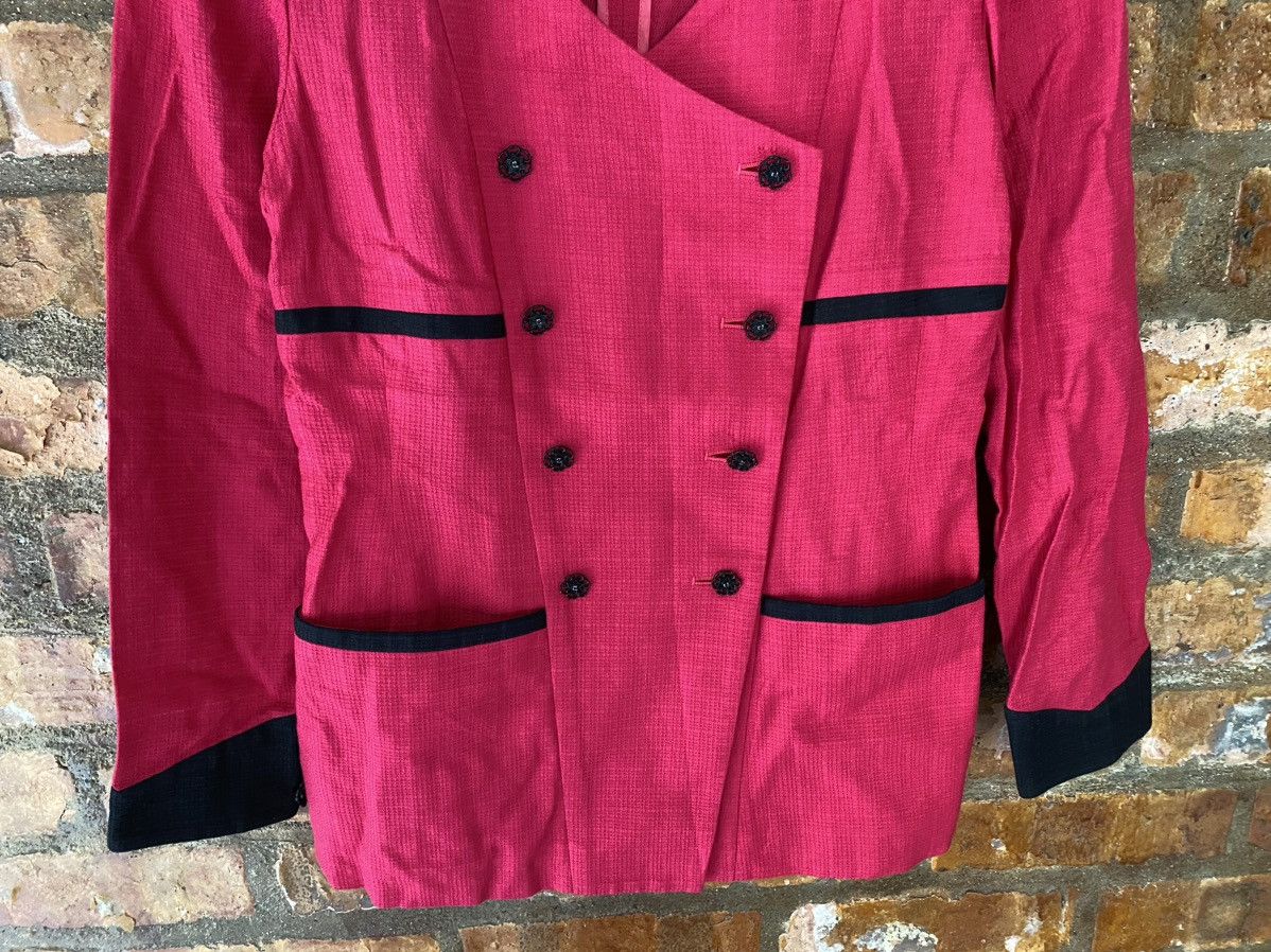 Karl Lagerfeld 1990s KARL LAGERFELD asymmetrical double breasted Size S / US 4 / IT 40 - 4 Thumbnail