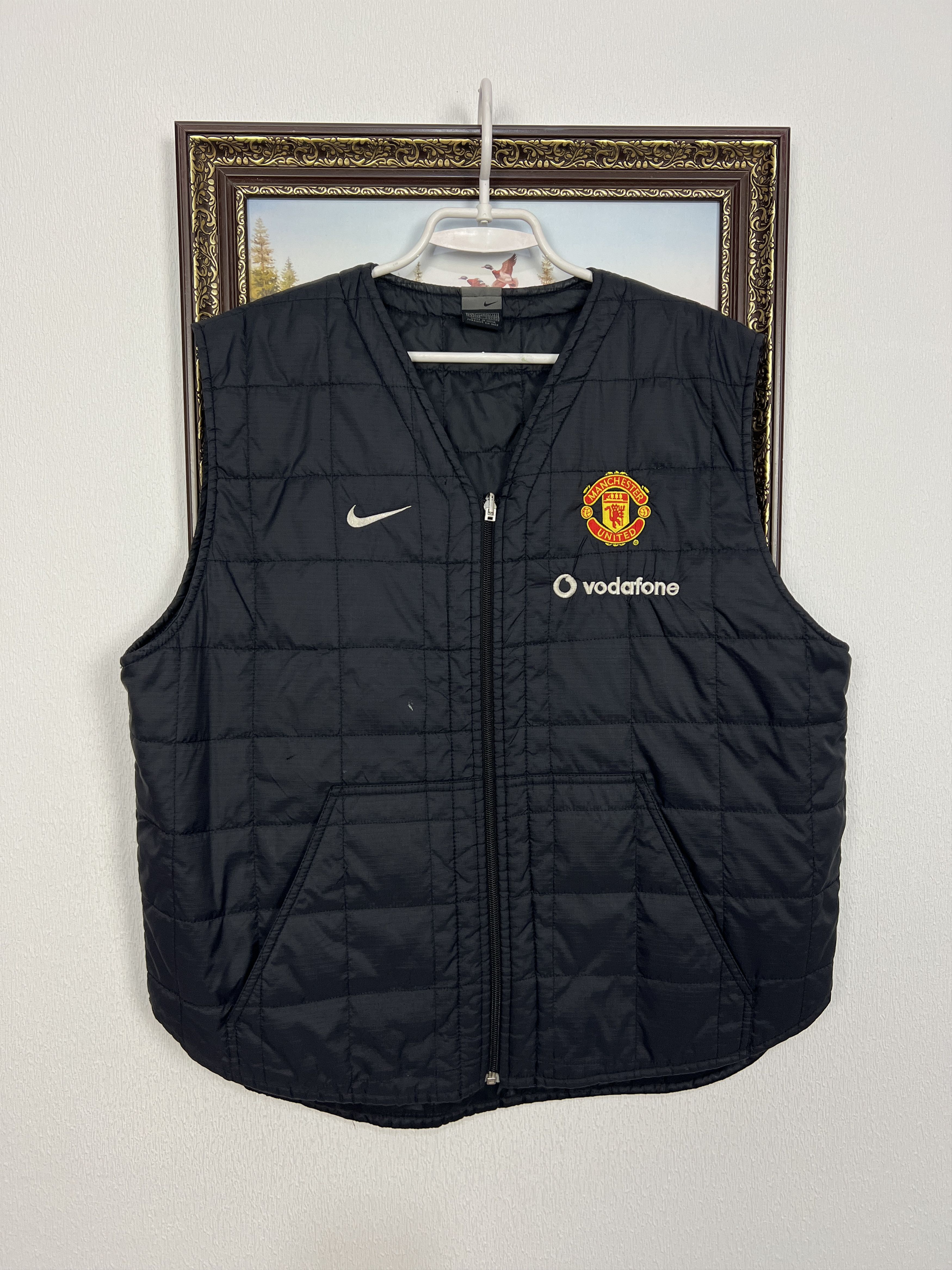 Manchester United Football Train Vest Jacket Track Top