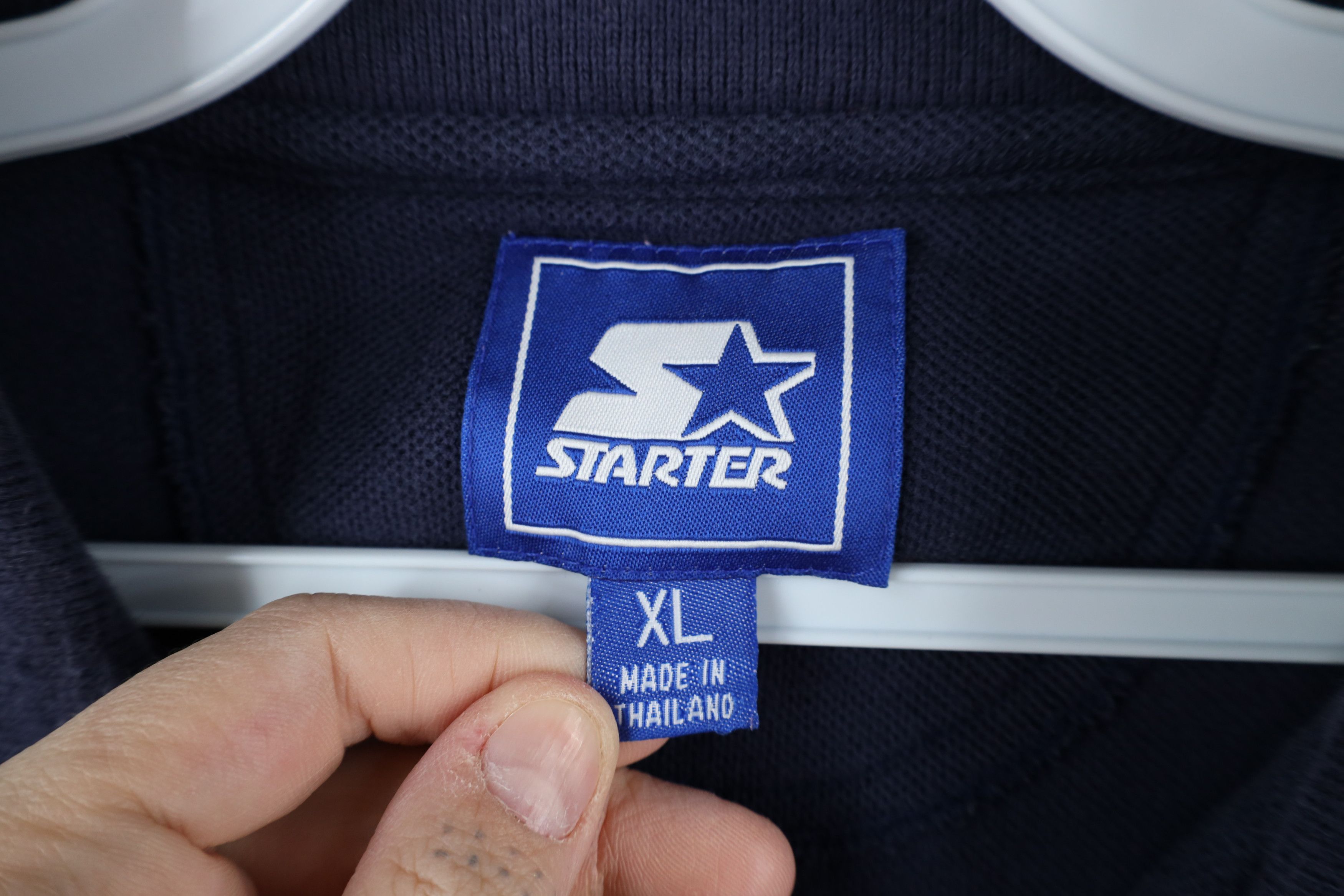 Starter × Vintage Vintage 90s Starter M University of Michigan Polo Shirt Size US L / EU 52-54 / 3 - 8 Thumbnail