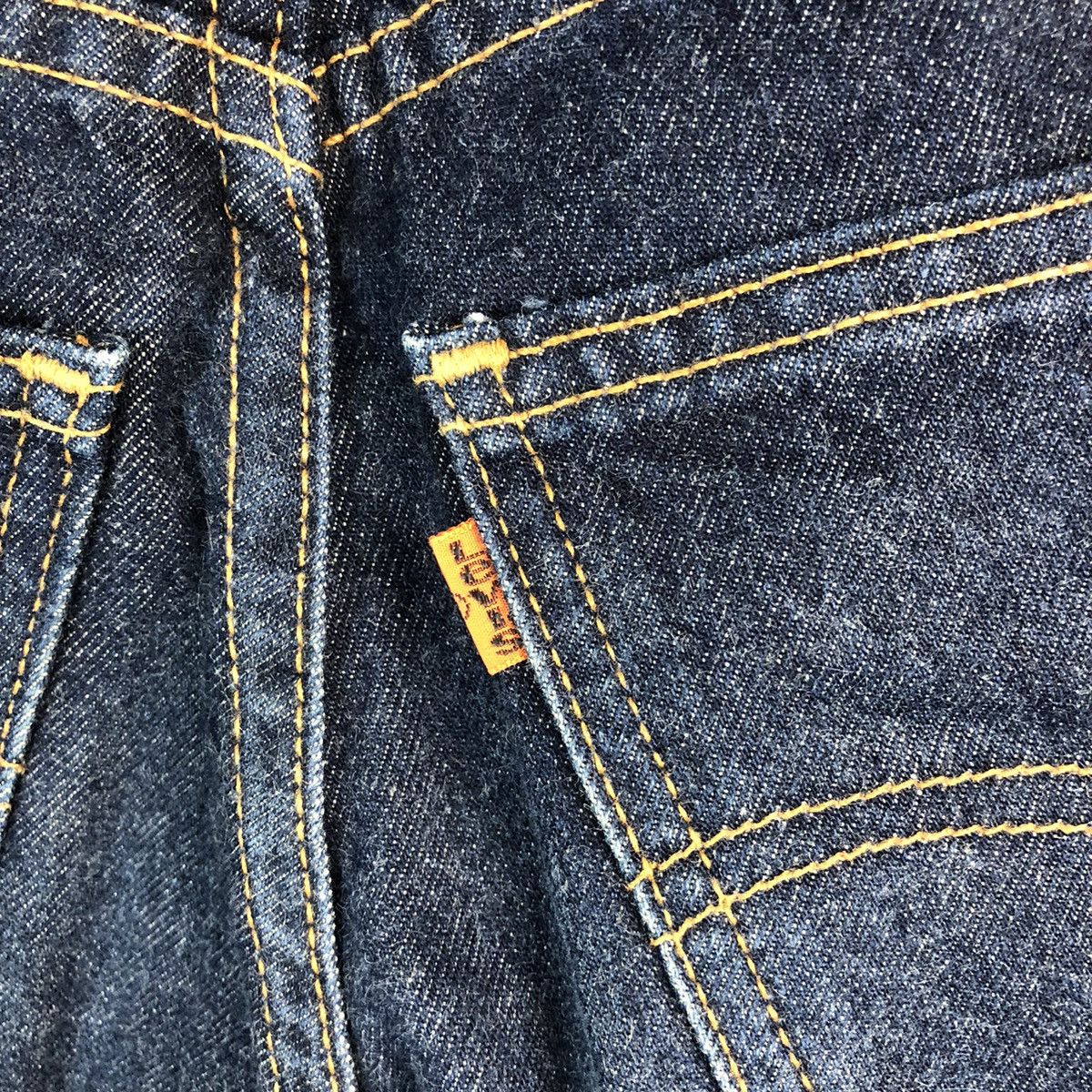 Levi's DL Levis 609 orange tag Dark Blue Denim Pants #A2580 Size US 32 / EU 48 - 18 Thumbnail