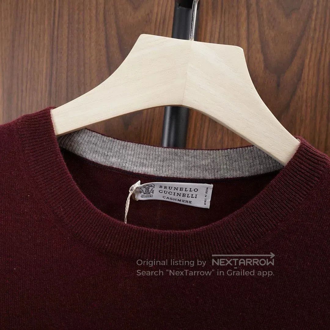 Brunello Cucinelli Brunello Cucinelli Cashmere Sweater. Size US XL / EU 56 / 4 - 4 Thumbnail