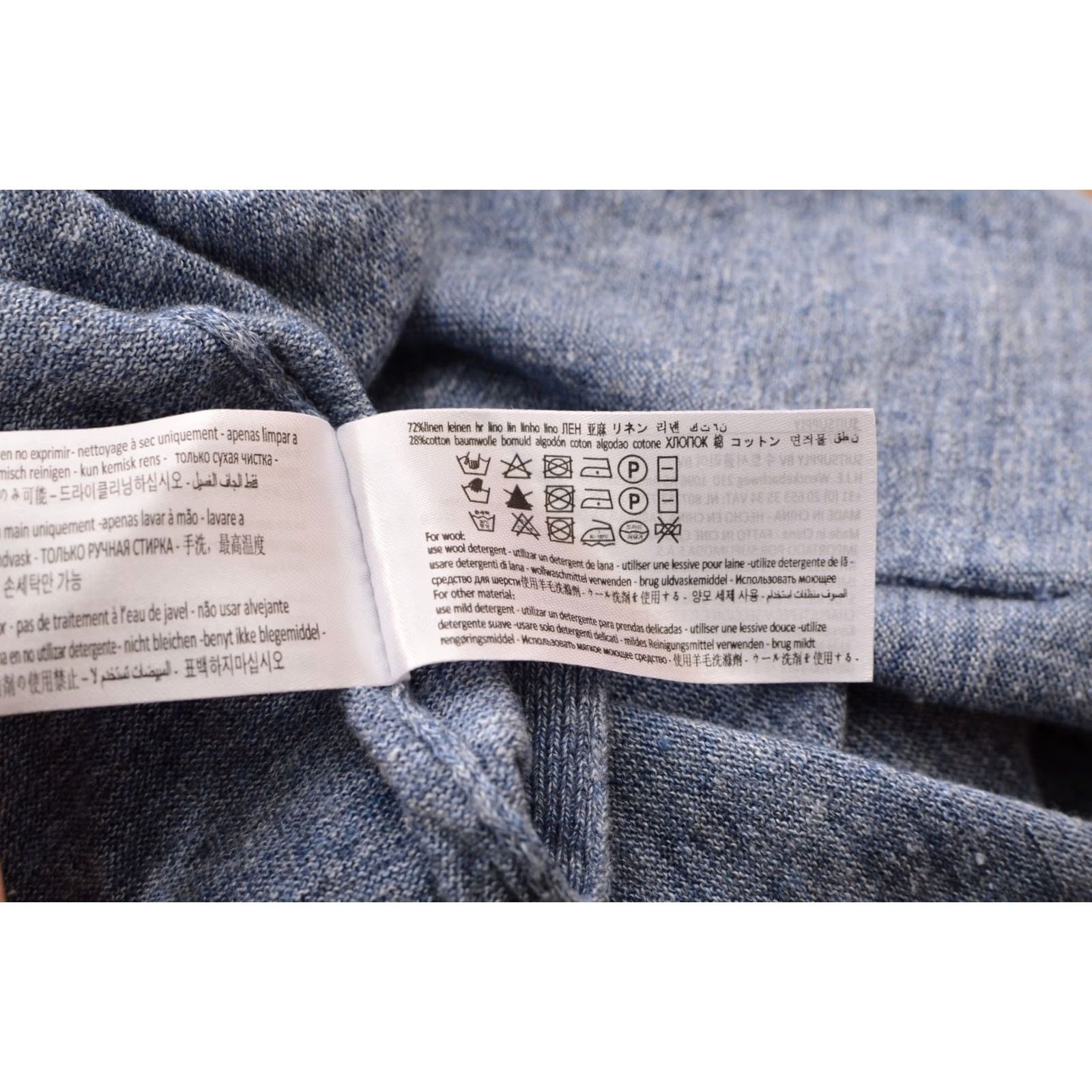 Suitsupply Suitsupply Classic Short Sleeve Linen Cotton Golf Polo Shirt SW872 XS Blue Polo Mens XS Linen Cotton Golf Polo Shirt SW872 XS Blue Size US XS / EU 42 / 0 - 6 Thumbnail