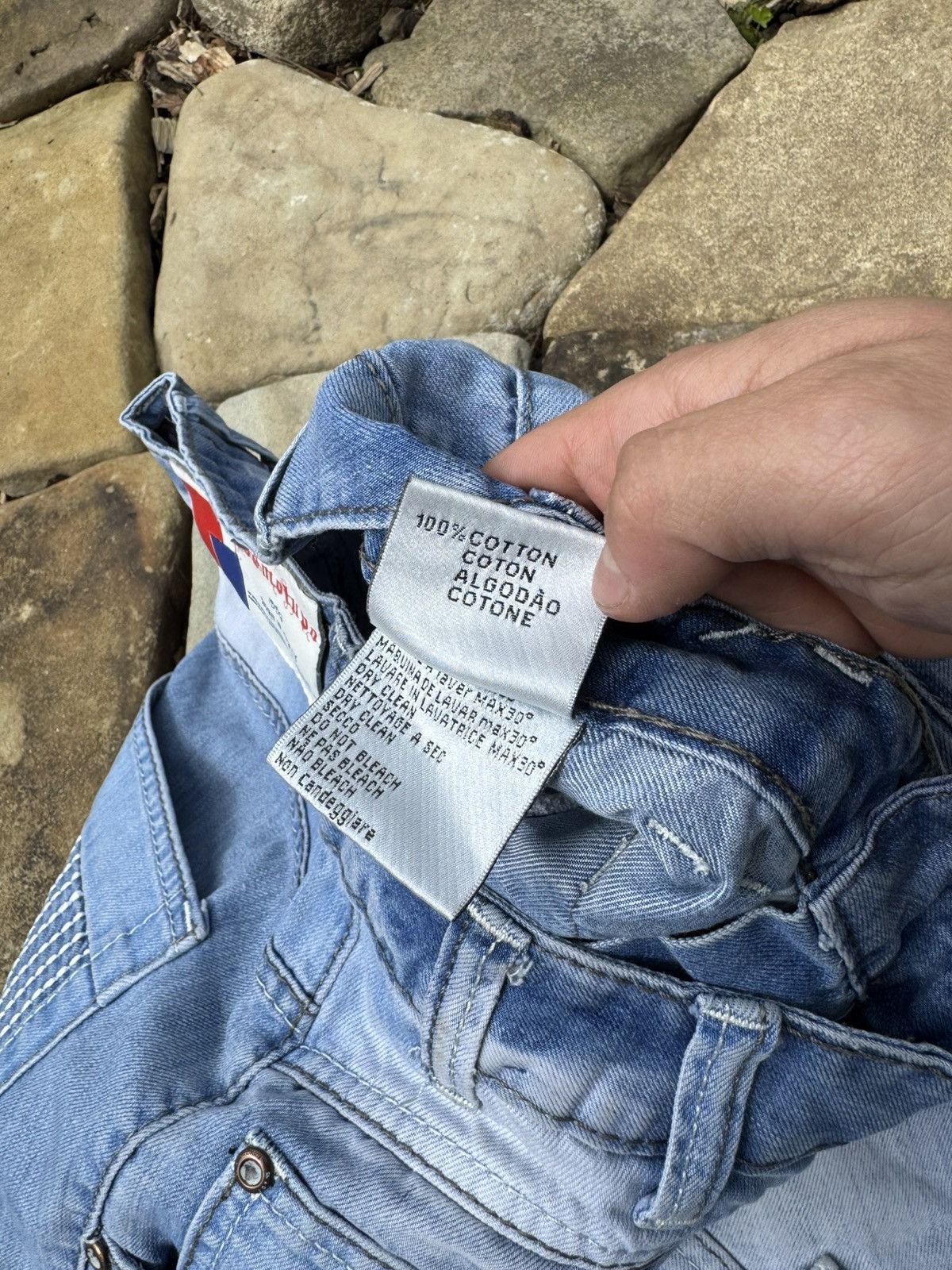Vintage Vintage Cosmo Lupo Y2k Distressed Pants Size US 30 / EU 46 - 10 Thumbnail