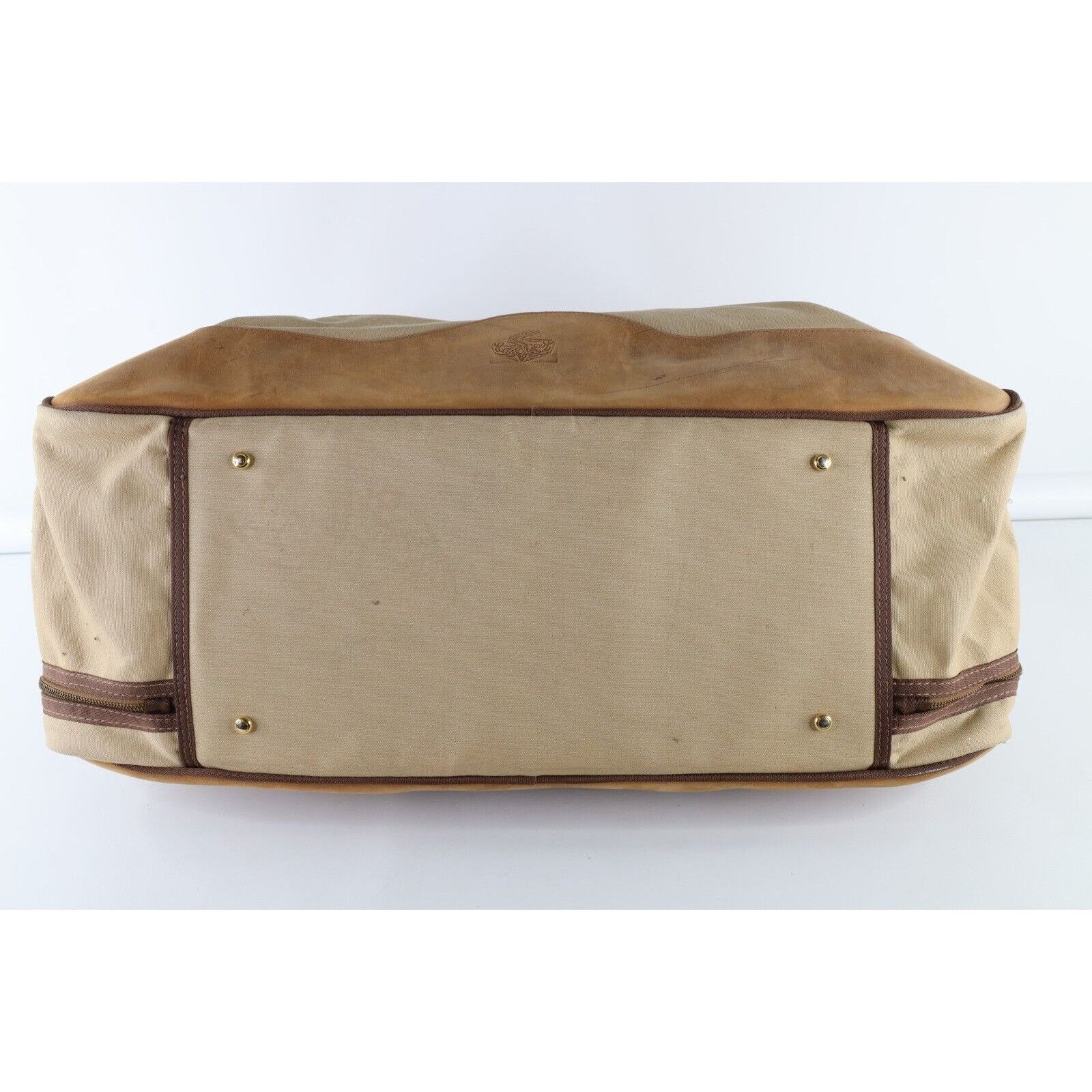 Orvis Deadstock Vintage Orvis Gokey Canvas Leather Duffel Bag Size ONE SIZE - 12 Thumbnail