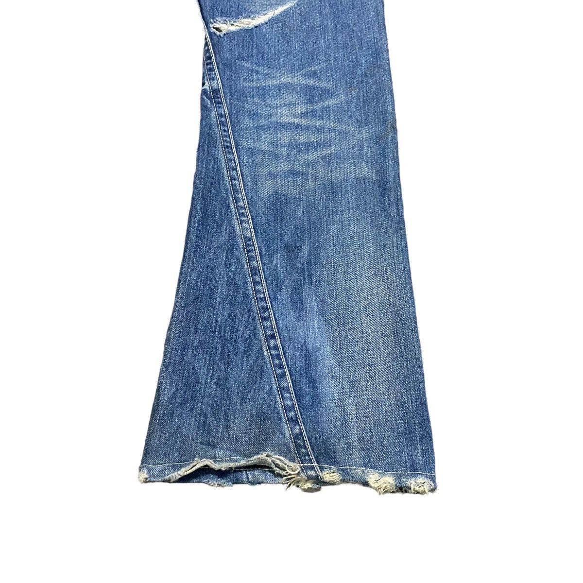 Tornado Mart Tornado Mart Distressed Denim Flare Jeans Size US 30 / EU 46 - 16 Thumbnail