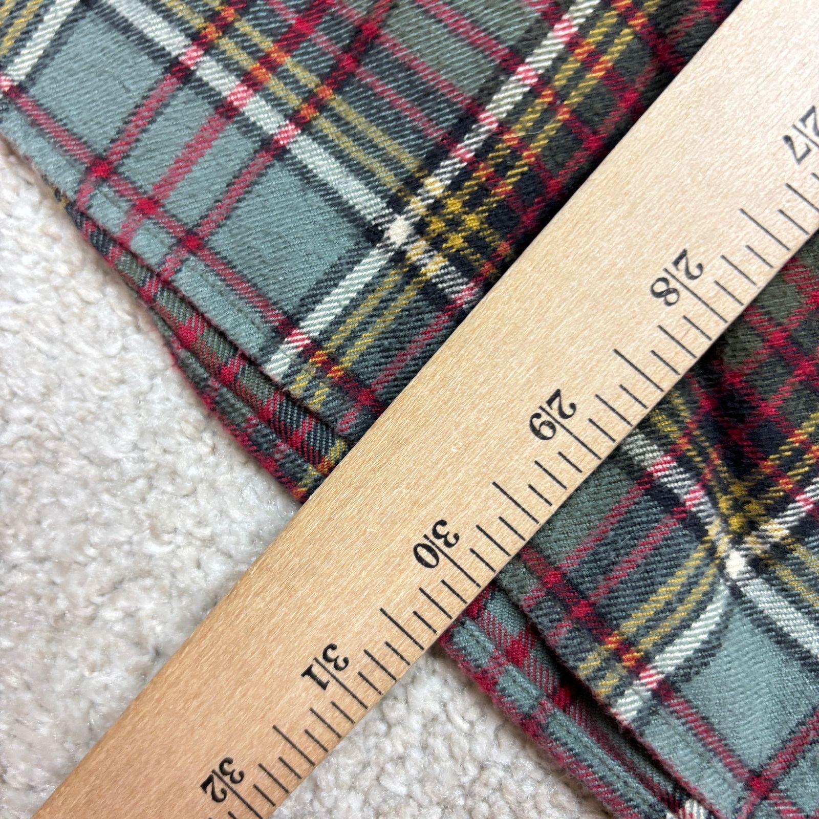 Polo Ralph Lauren × Vintage Vintage Polo Ralph Lauren Military Epaulettes Flannel Mens L Size US L / EU 52-54 / 3 - 6 Thumbnail