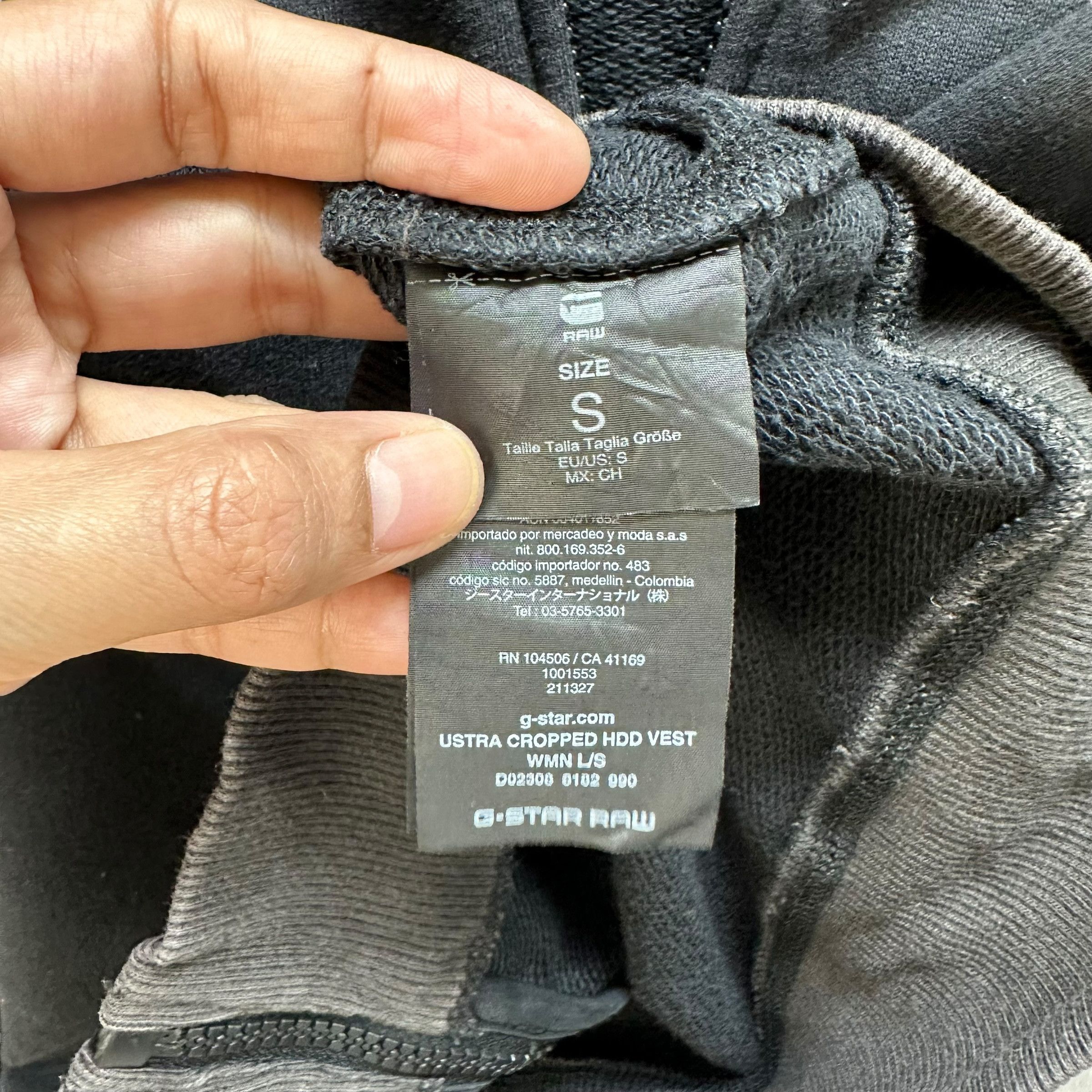 G-Star G STAR RAW BOYFRIEND FIT ZIPPER HOODIES #9017-48 Size S / US 4 / IT 40 - 8 Thumbnail