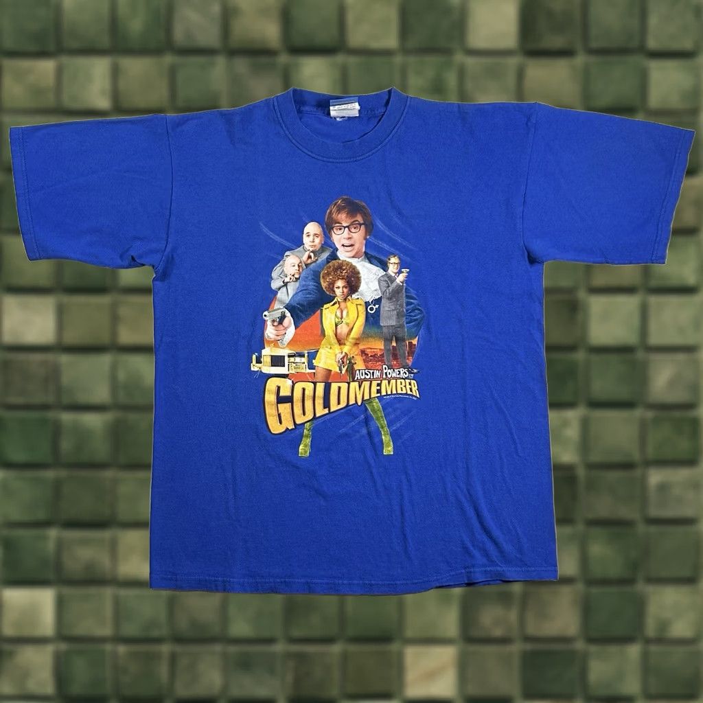 Vintage VINTAGE Austin Powers Goldmember Movie Promo T-Shirt Size Large Beyoncé 2002 Size US L / EU 52-54 / 3 - 1 Thumbnail